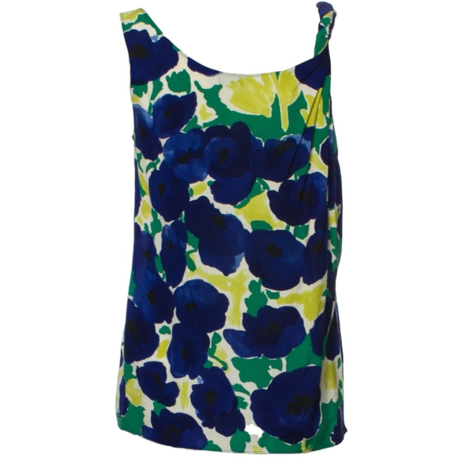 Moschino Moschino Cheap and Chic Printed Square Neckline Tank Top, S Size S / US 4 / IT 40 - 3 Thumbnail
