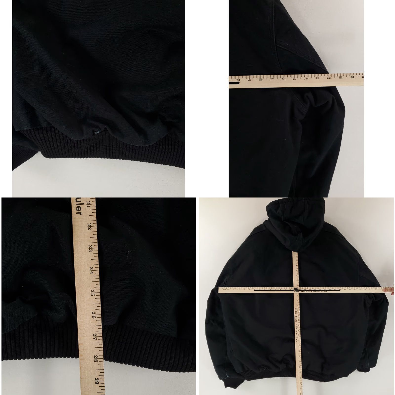Carhartt VINTAGE Carhartt Jacket 90s Active Black J140 Made USA Mens 5XL Bomber Jacket Size US XXL / EU 58 / 5 - 8 Thumbnail