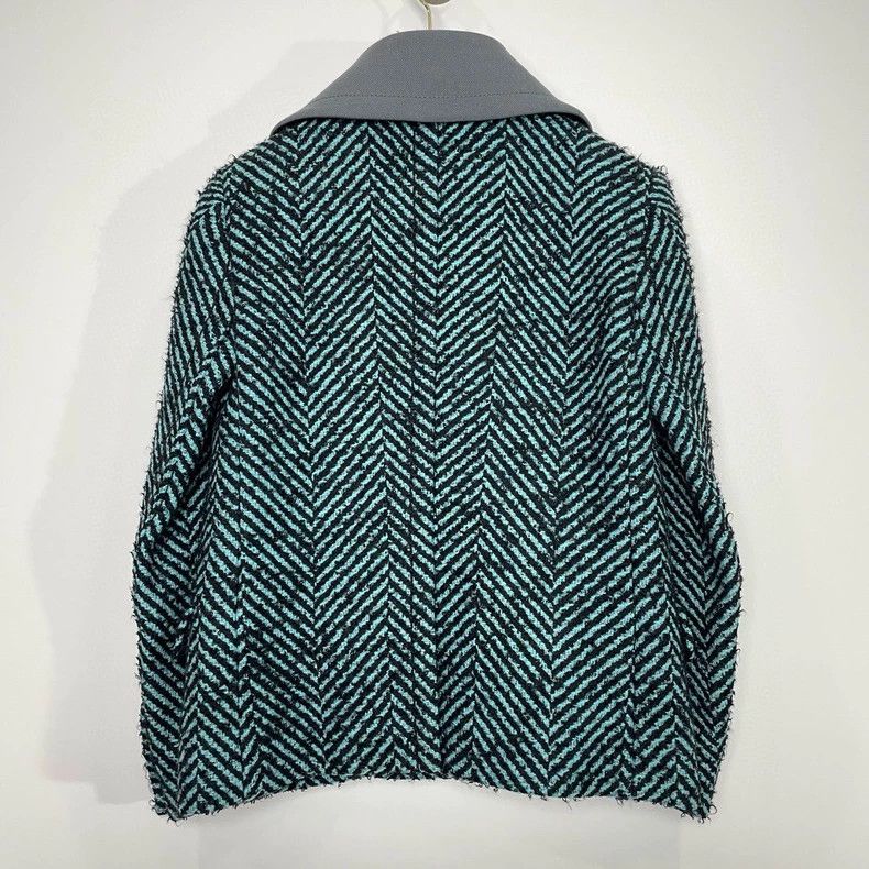 Prada Prada Striped double-breasted jacket 2502-Nextarrow Size XS / US 0-2 / IT 36-38 - 2 Thumbnail