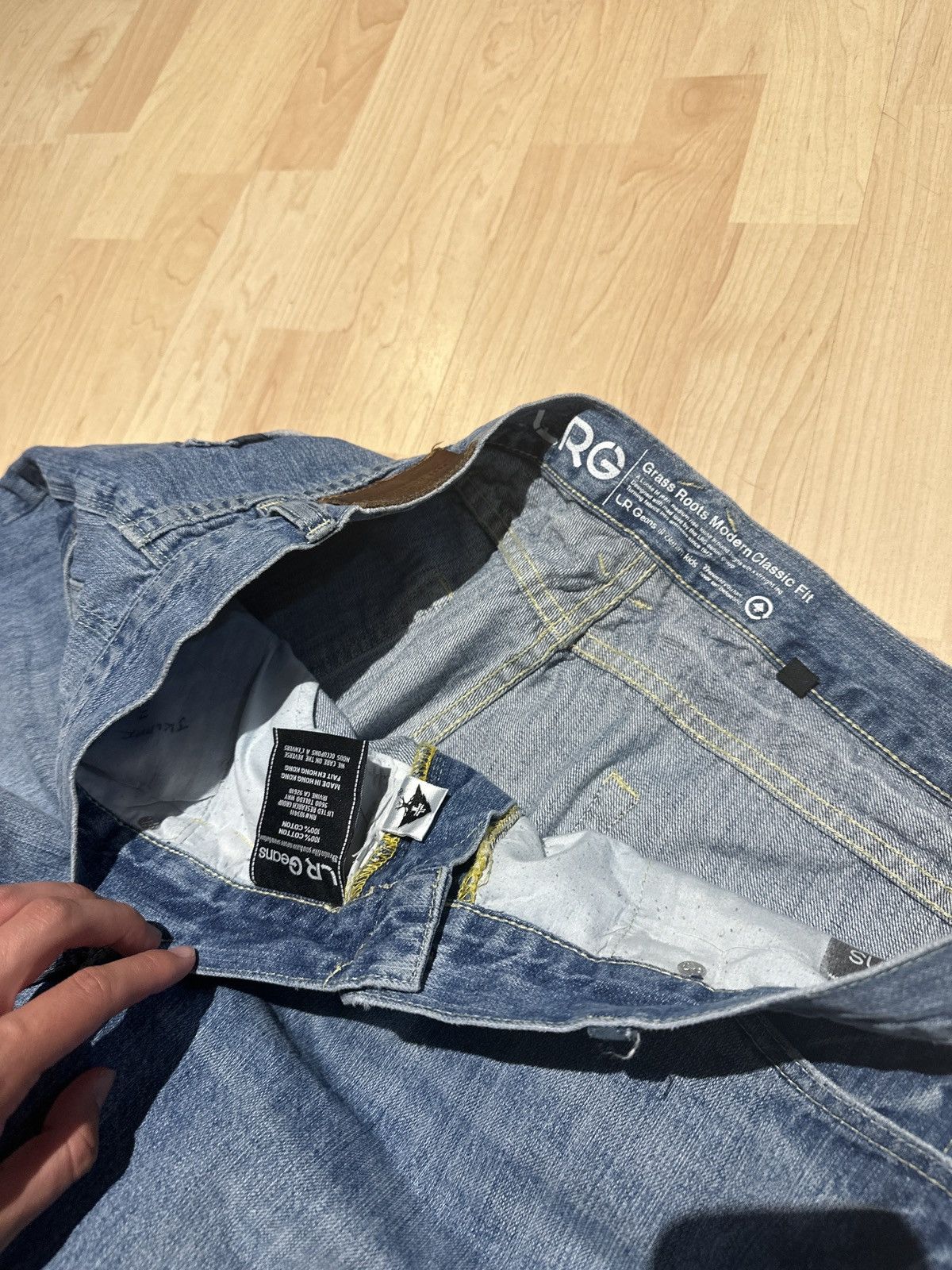 JNCO × LRG × Southpole Y2k baggy 2000s LRG Jnco Southpole Lightwash Jeans Size US 38 / EU 54 - 4 Thumbnail