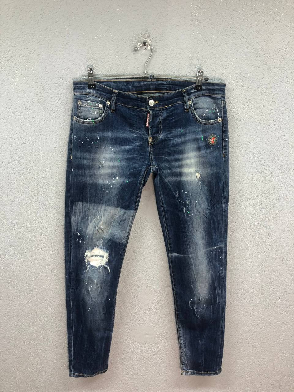 Dsquared2 Dsquared2 womens slim jeans size 44 / Large Size 30" / US 8 / IT 44 - 1 Thumbnail