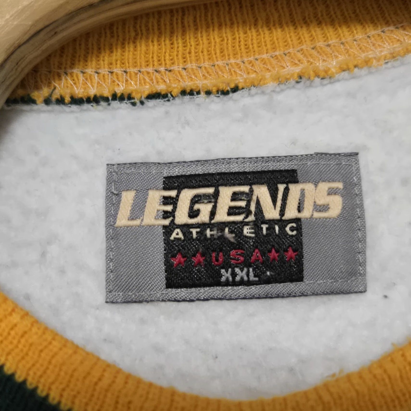 NFL VINTAGE NFL Green Bay Packers Sweatshirt Mens XL Gray 90s Football Rare Embroidered Logo Pullover Size US XL / EU 56 / 4 - 5 Thumbnail