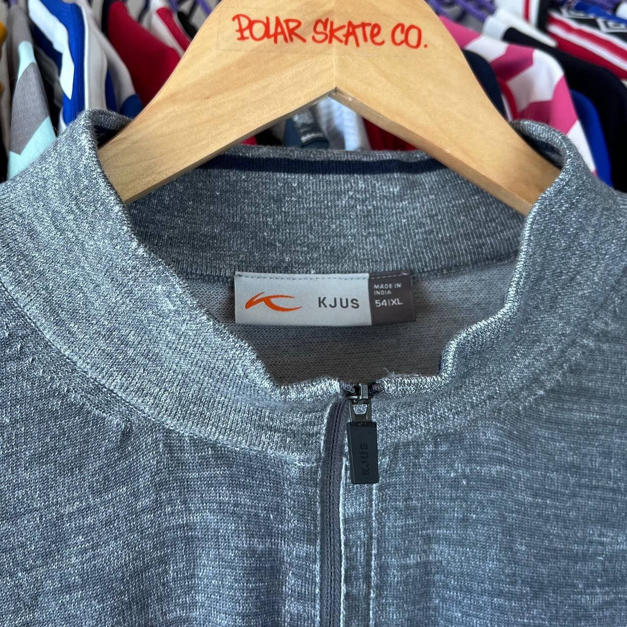 KJUS Kjus 1/3 Zip Light Gray Pullover Outdoor Hiking Trail Size US XL / EU 56 / 4 - 8 Thumbnail