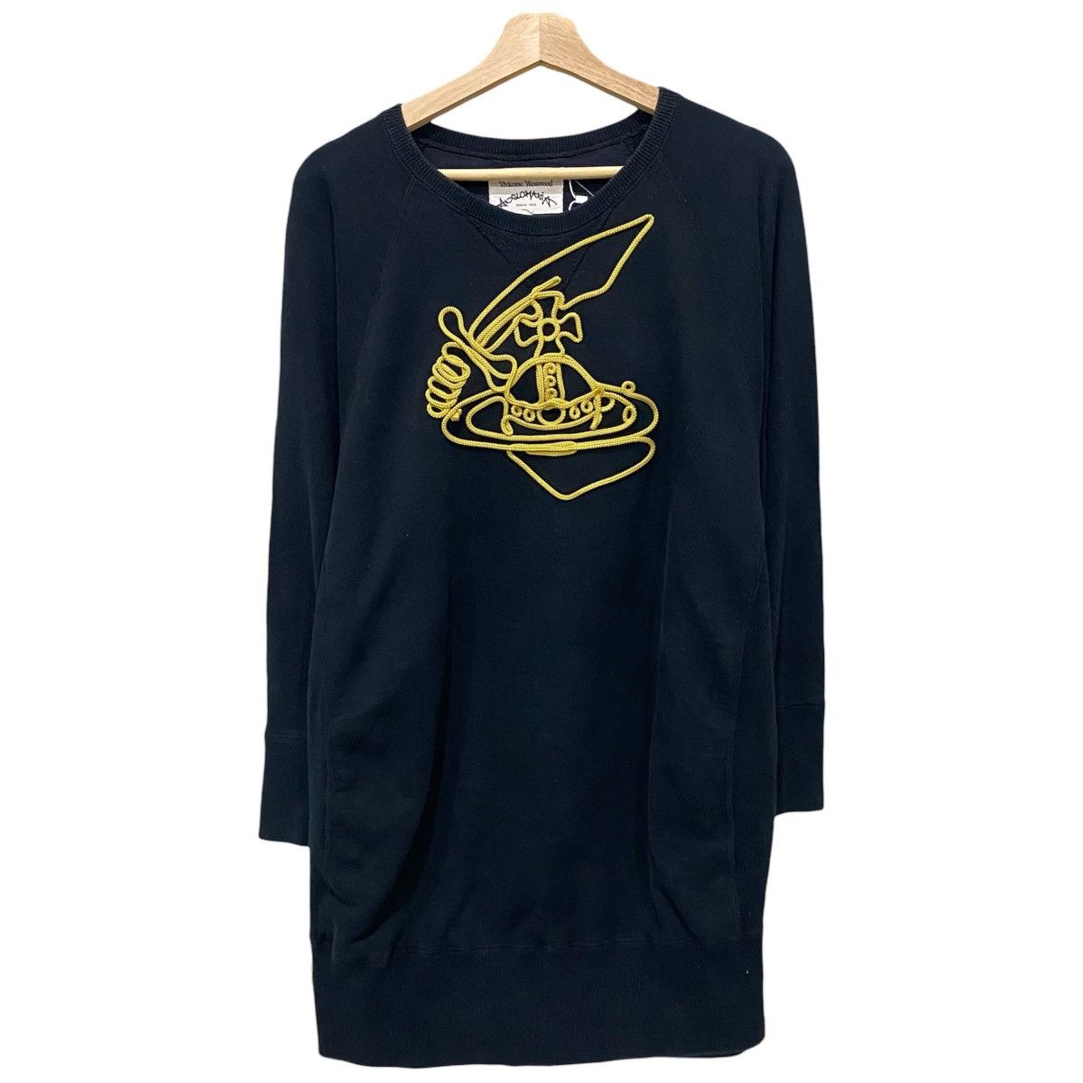 Vivienne Westwood Vivienne Westwood Anglomania Big Sword Orb Sweatshirt Dress Size XS / US 0-2 / IT 36-38 - 1 Thumbnail