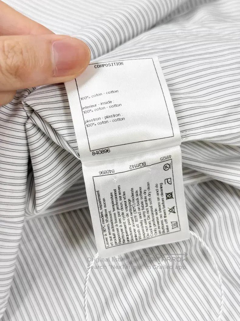 Chanel Chanel Vertical striped diamond buckle sleeveless Size XS / US 0-2 / IT 36-38 - 7 Thumbnail