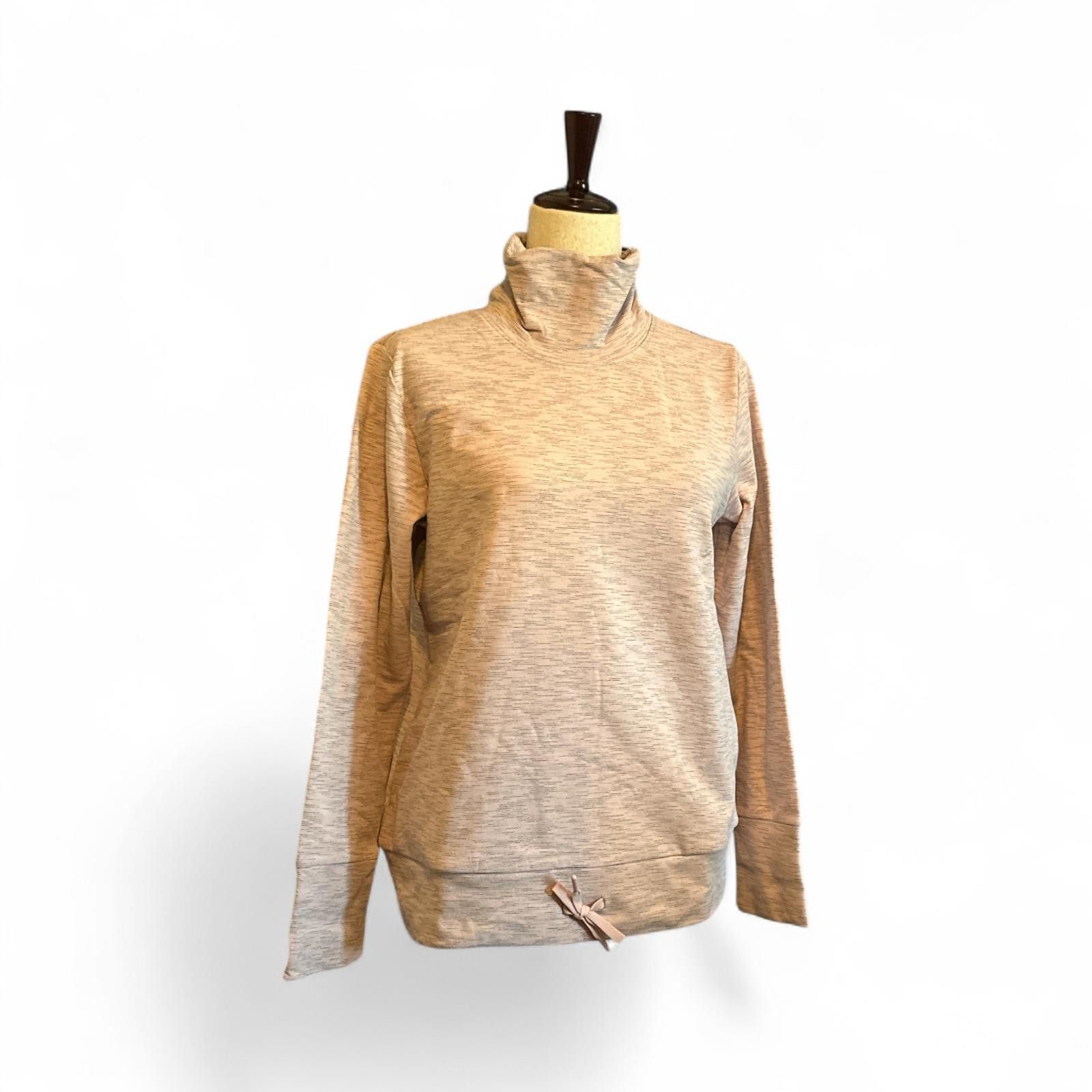 Mondetta Mondetta Light Pink Pullover Sweatshirt Drawstring Hem Small Size S / US 4 / IT 40 - 2 Thumbnail