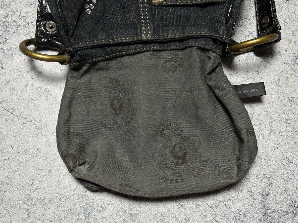 Guess Vintage Guess Y2K Denim Shoulder Crossbody Mini Bag Size ONE SIZE - 15 Thumbnail