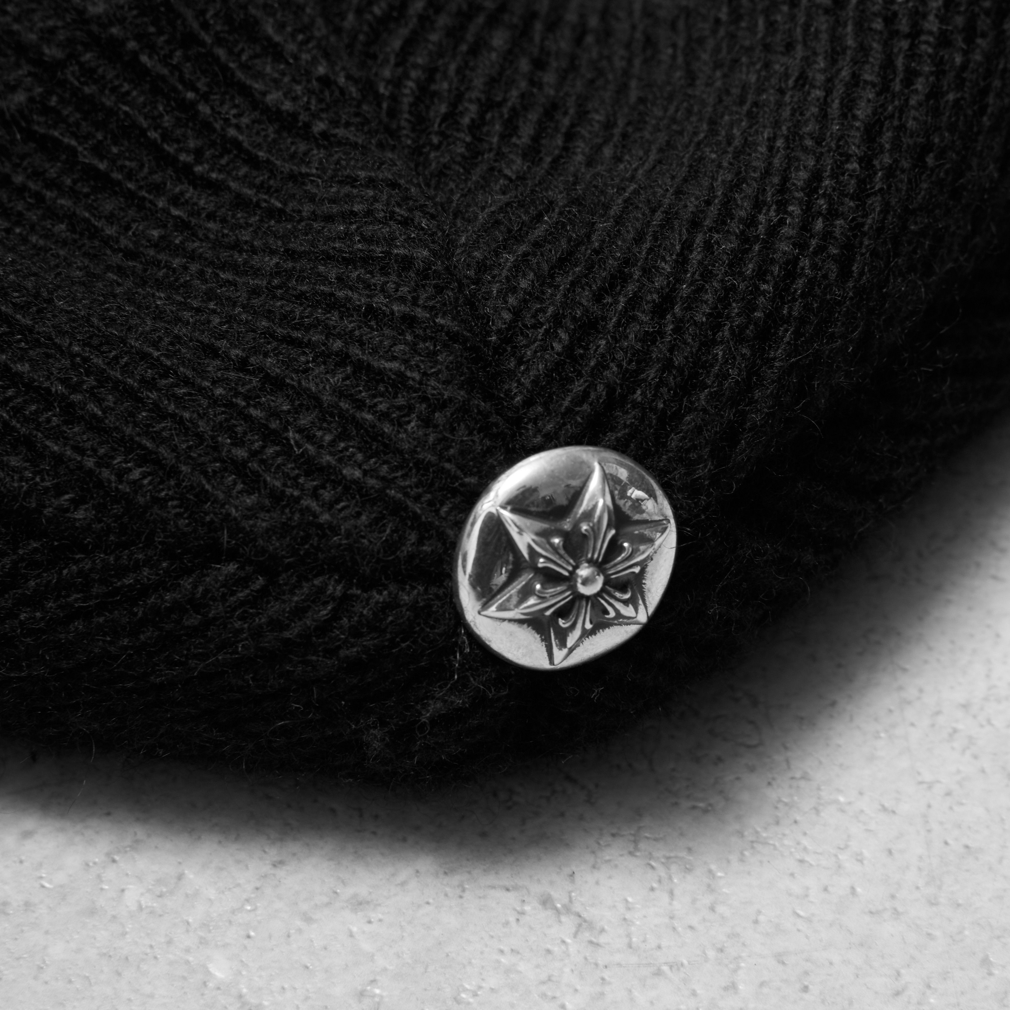 Chrome Hearts CHROME HEARTS Big Daddy Cashmere Beanie Size ONE SIZE - 3 Thumbnail