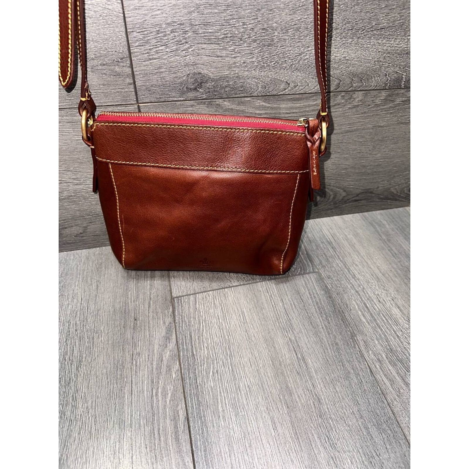 Dooney & Bourke Dooney & Bourke Florentine Leather Allison Cross Bag A639115 Size ONE SIZE - 5 Thumbnail