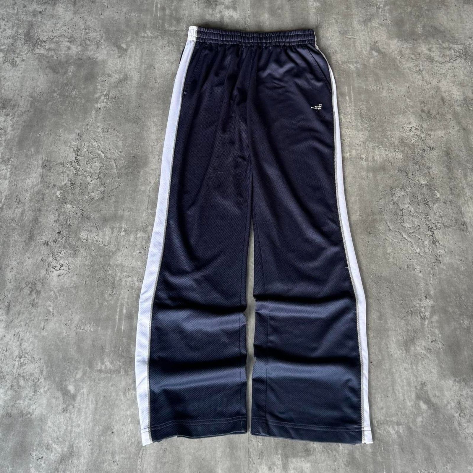 Japanese Brand × Vintage Vintage Y2K Navy Blue Grunge Opium Essential Sweatpants Size US 27 - 1 Thumbnail