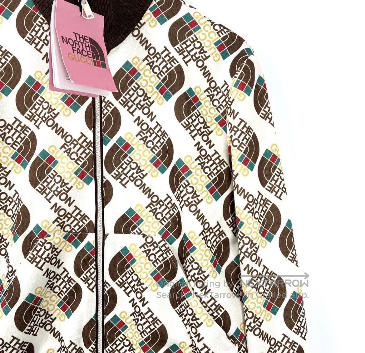 Gucci Brown Patterned Zip-Up Bomber Jacket XS. Size US XS / EU 42 / 0 - 3 Thumbnail