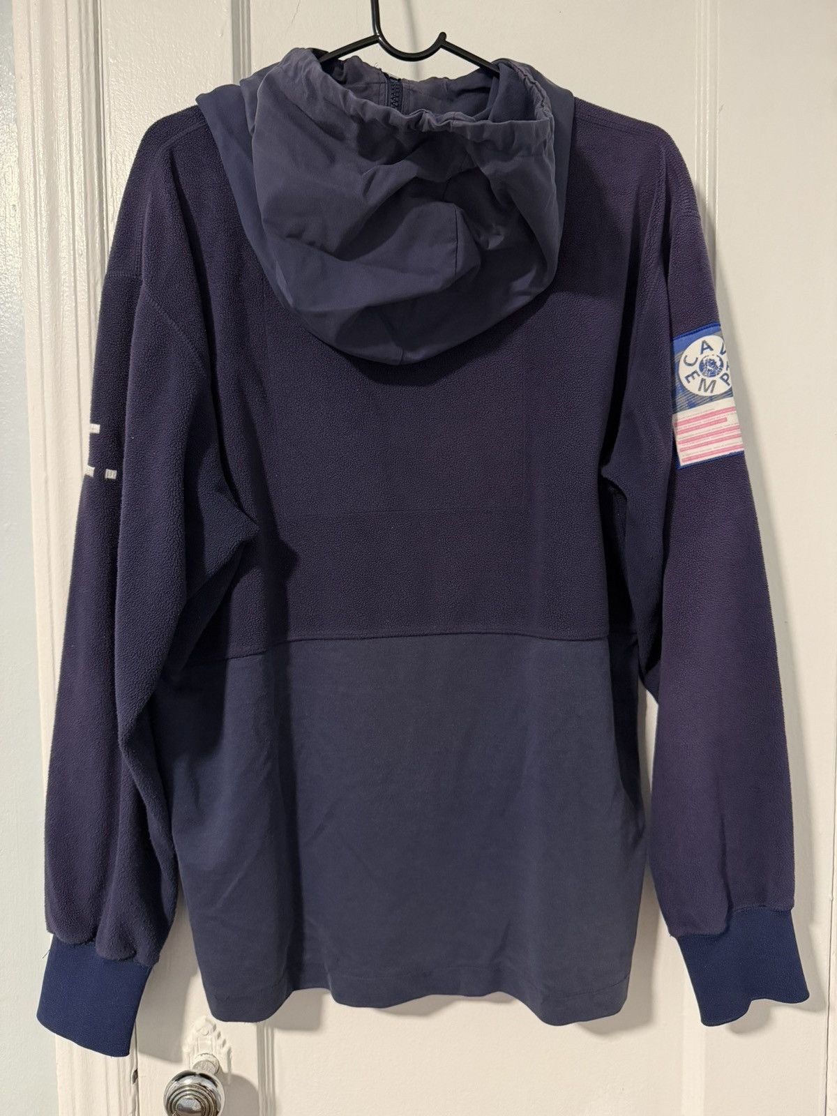 Cav Empt CAV EMPT Navy Blue Light CE Fleece Pullover Hoodie Size US M / EU 48-50 / 2 - 2 Thumbnail