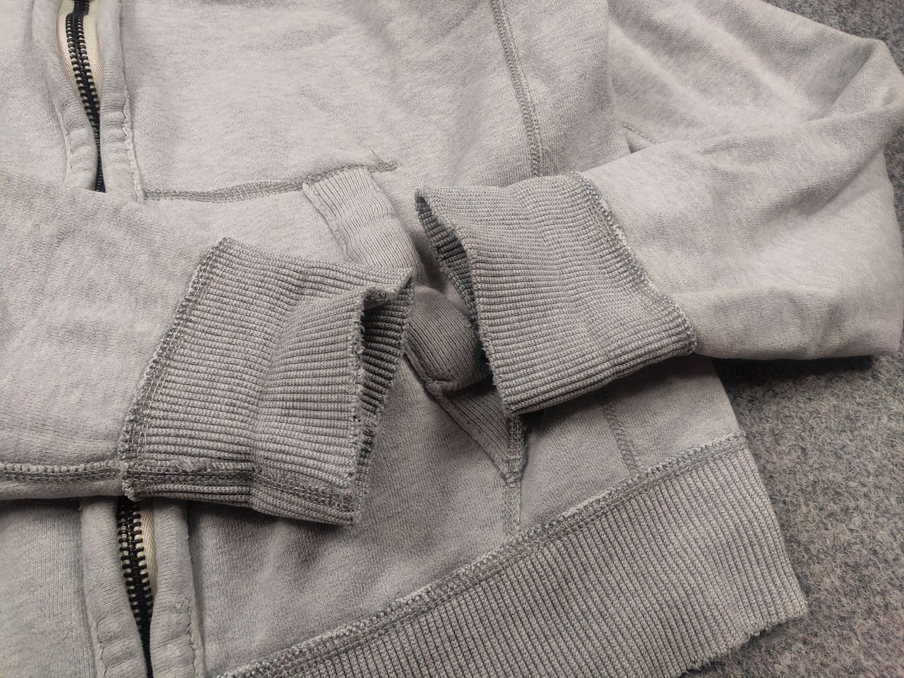 Abercrombie & Fitch Vintage Y2K Abercrombie If six was nine fur Zip Hoodie Opium Size US L / EU 52-54 / 3 - 7 Thumbnail