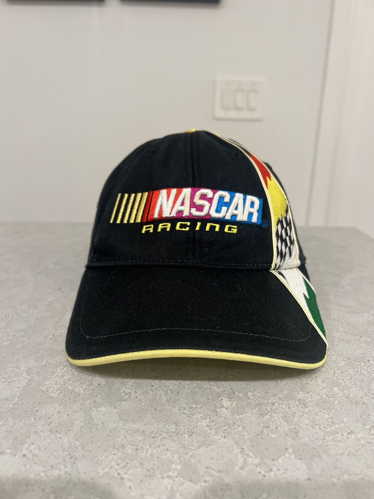 NASCAR × Vintage Vintage NASCAR Racing Dad Hat 90s Y2K Adjustable Strap Size ONE SIZE - 5 Thumbnail
