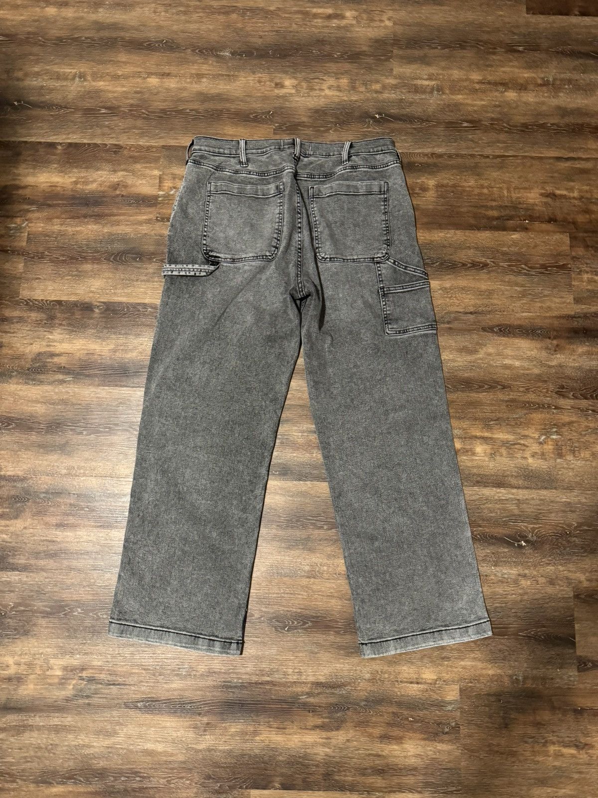 Abercrombie & Fitch Abercrombie and Fitch baggy grag carpenter jeans. Size US 36 / EU 52 - 3 Thumbnail