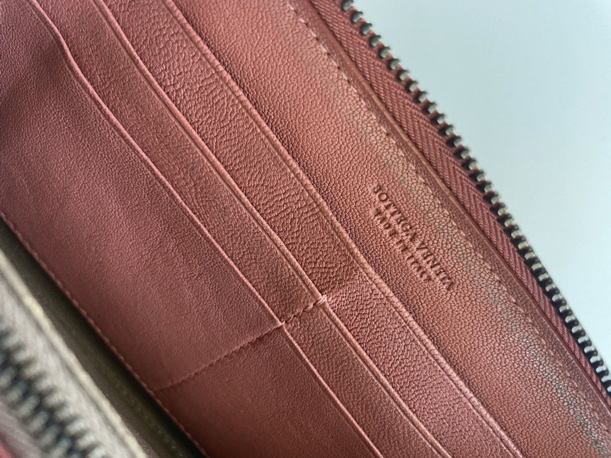 Bottega Veneta Bottega Pink Leather Long Wallet Size ONE SIZE - 7 Thumbnail