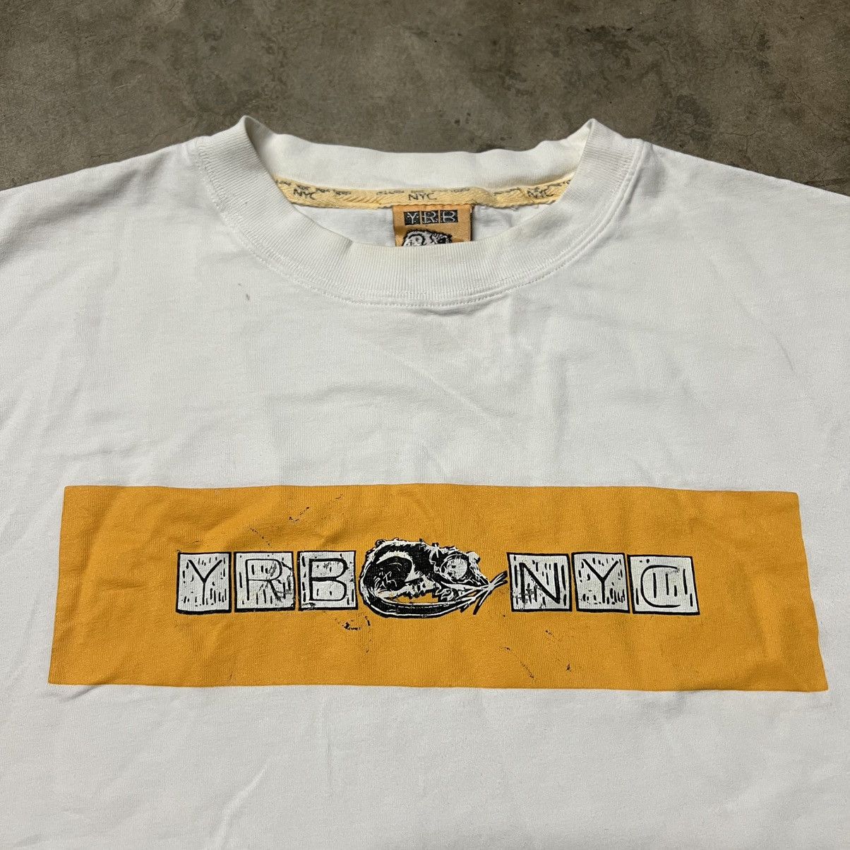 Band Tees × Rap Tees × Vintage Vintage 2000’s Yellow Rat Bastard (YRB) NYC Rap T-Shirt Size US XL / EU 56 / 4 - 2 Thumbnail