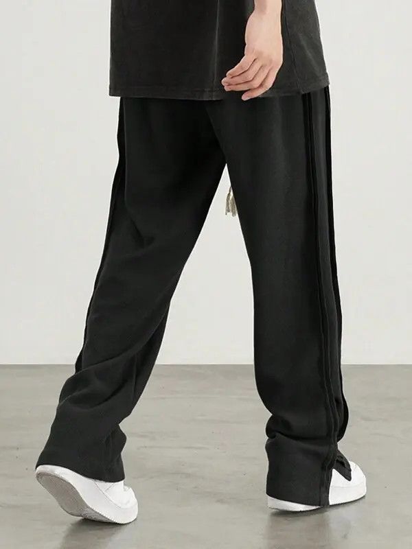 Japanese Brand Yoshi x Miyu Straight fit casual classic sweatpants big rope Size US 34 / EU 50 - 2 Thumbnail