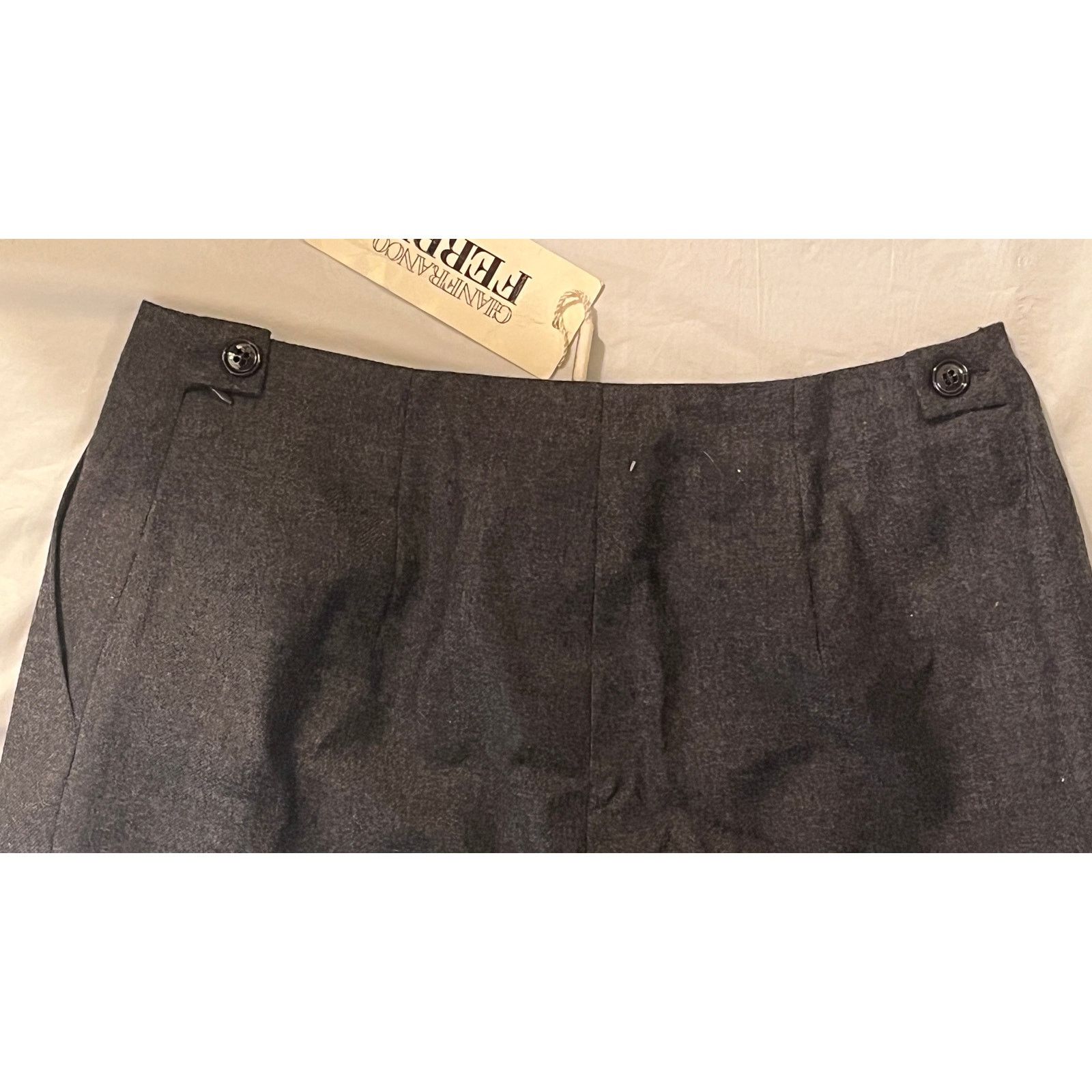 Gianfranco Ferre VTG Gianfranco Ferre Women Wool Pants Size 27" / US 4 / IT 40 - 4 Thumbnail