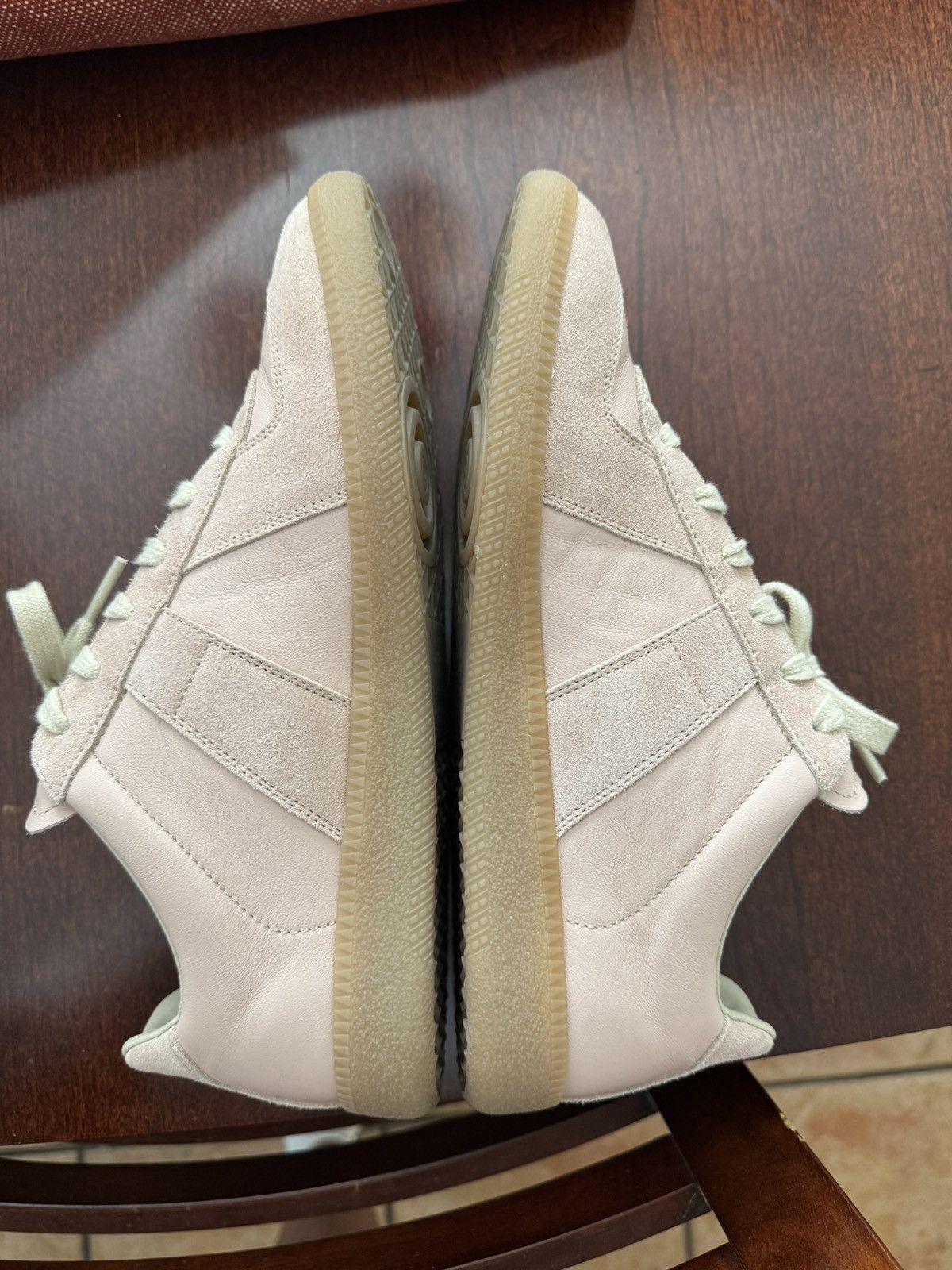 Maison Margiela Maison Margiela - Pink Replica Sneakers Size US 7 / EU 40 - 3 Thumbnail
