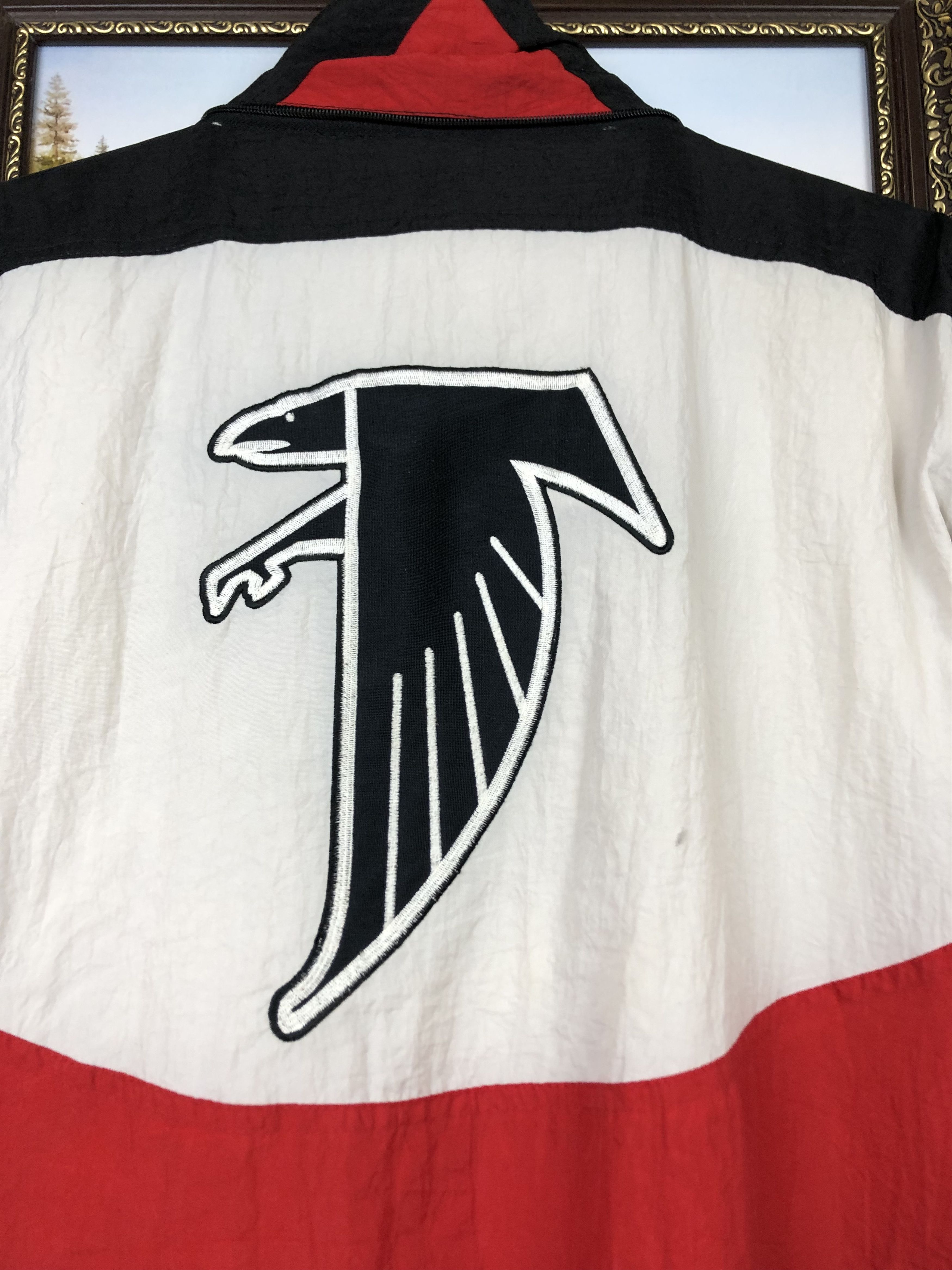 NFL × Pro Line × Vintage Vintage 90's NFL Pro Line Apex Atlanta Falcons Jacket Bomber Size US L / EU 52-54 / 3 - 2 Thumbnail