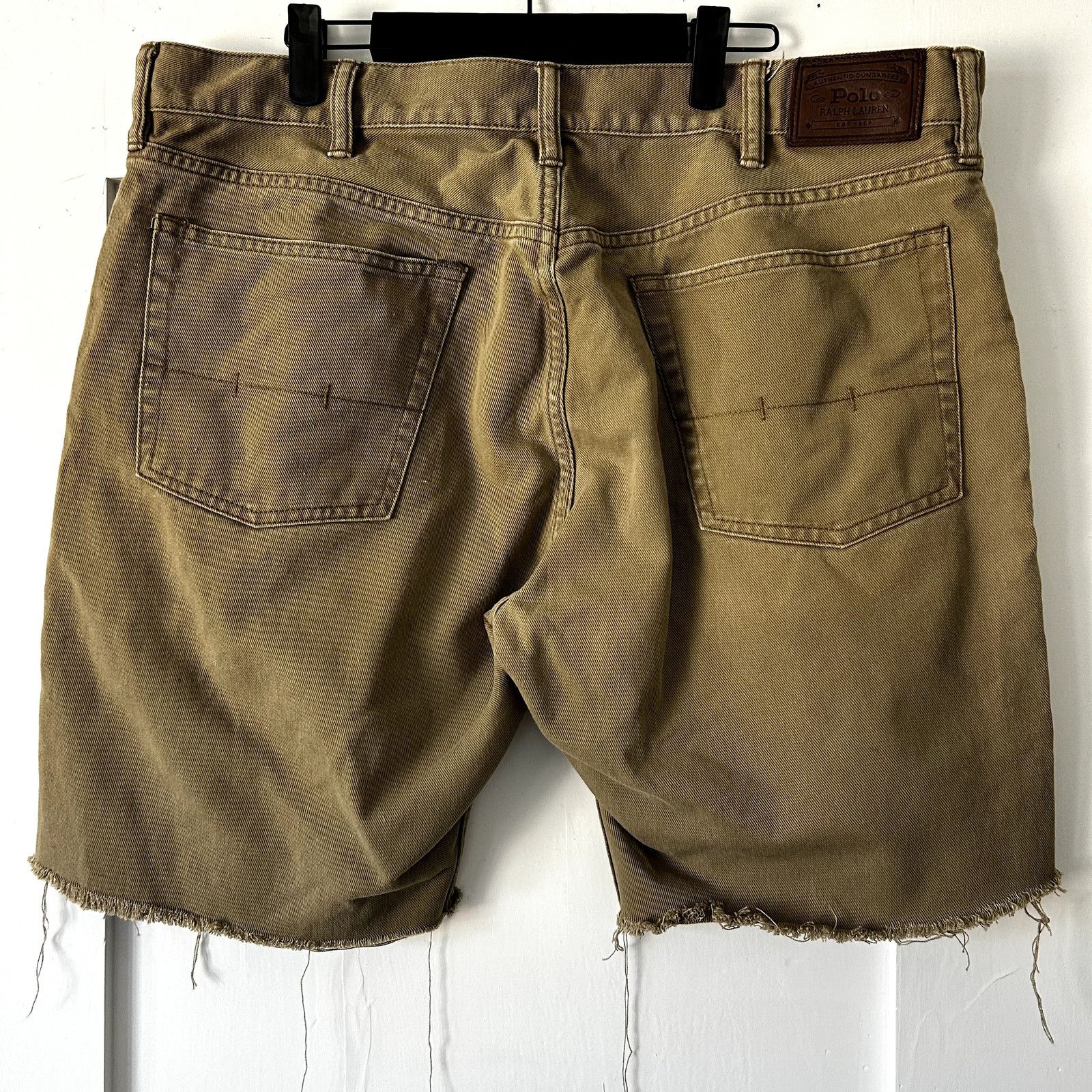 Polo Ralph Lauren Polo Ralph Lauren Denim fringe Shorts Size US 38 / EU 54 - 2 Thumbnail