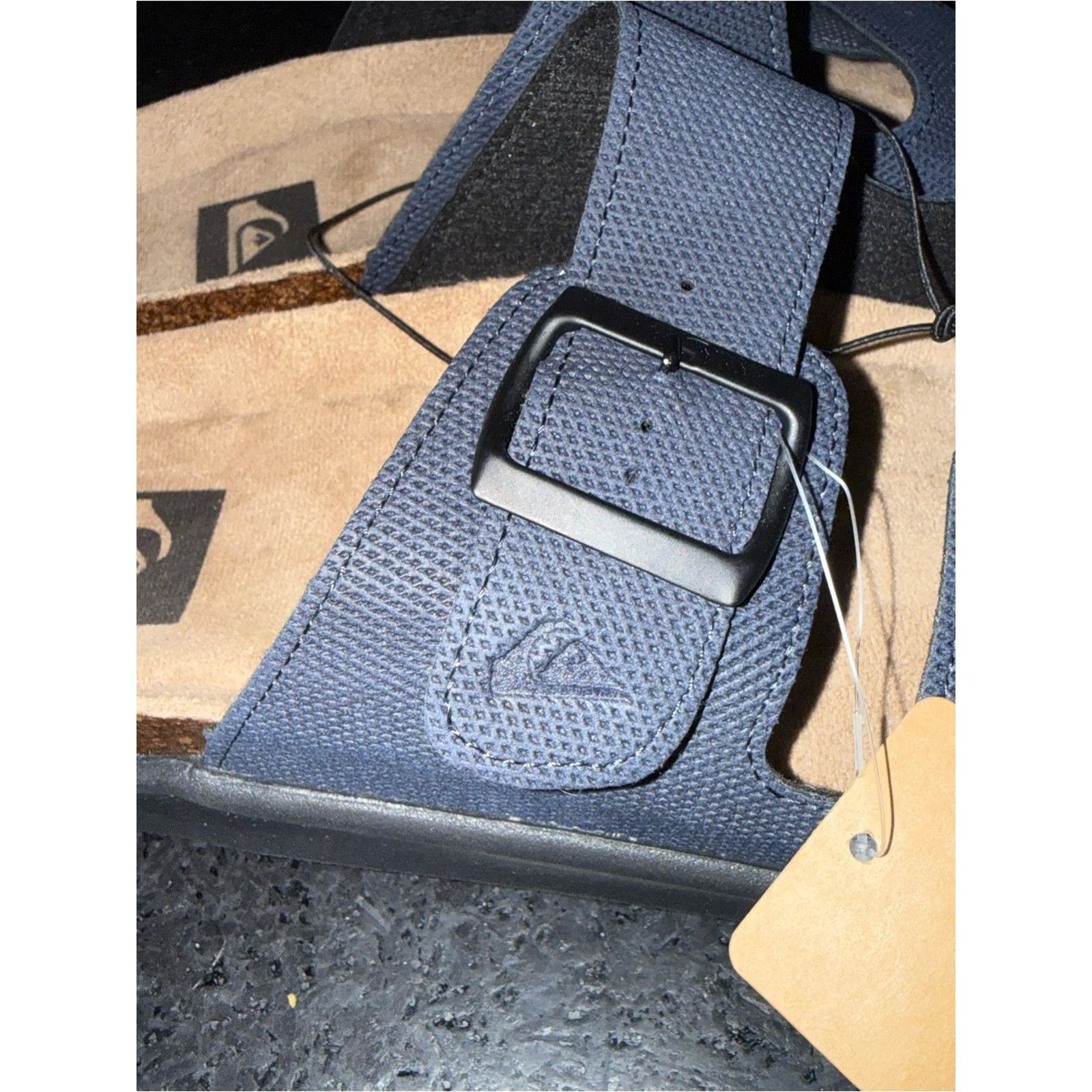 Quiksilver Quiksilver Embark Deck 2 Strap Navy Buckle Slide Sandals 9 Size US 9 / EU 42 - 3 Thumbnail