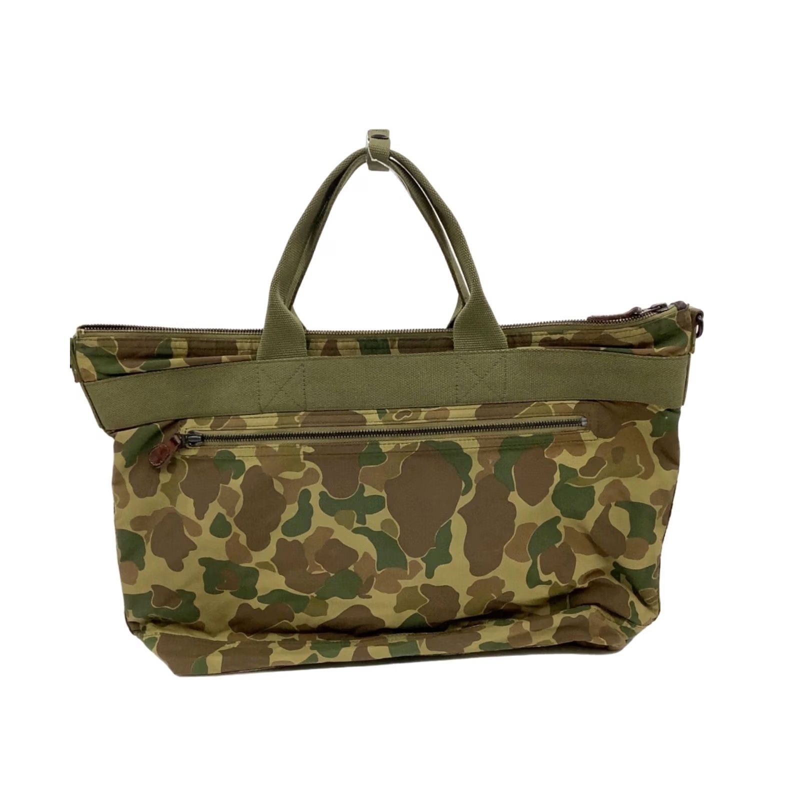 Ralph Lauren RRL Ralph Lauren Camouflage Tote Bag Green Unisex good condition Size ONE SIZE - 2 Thumbnail