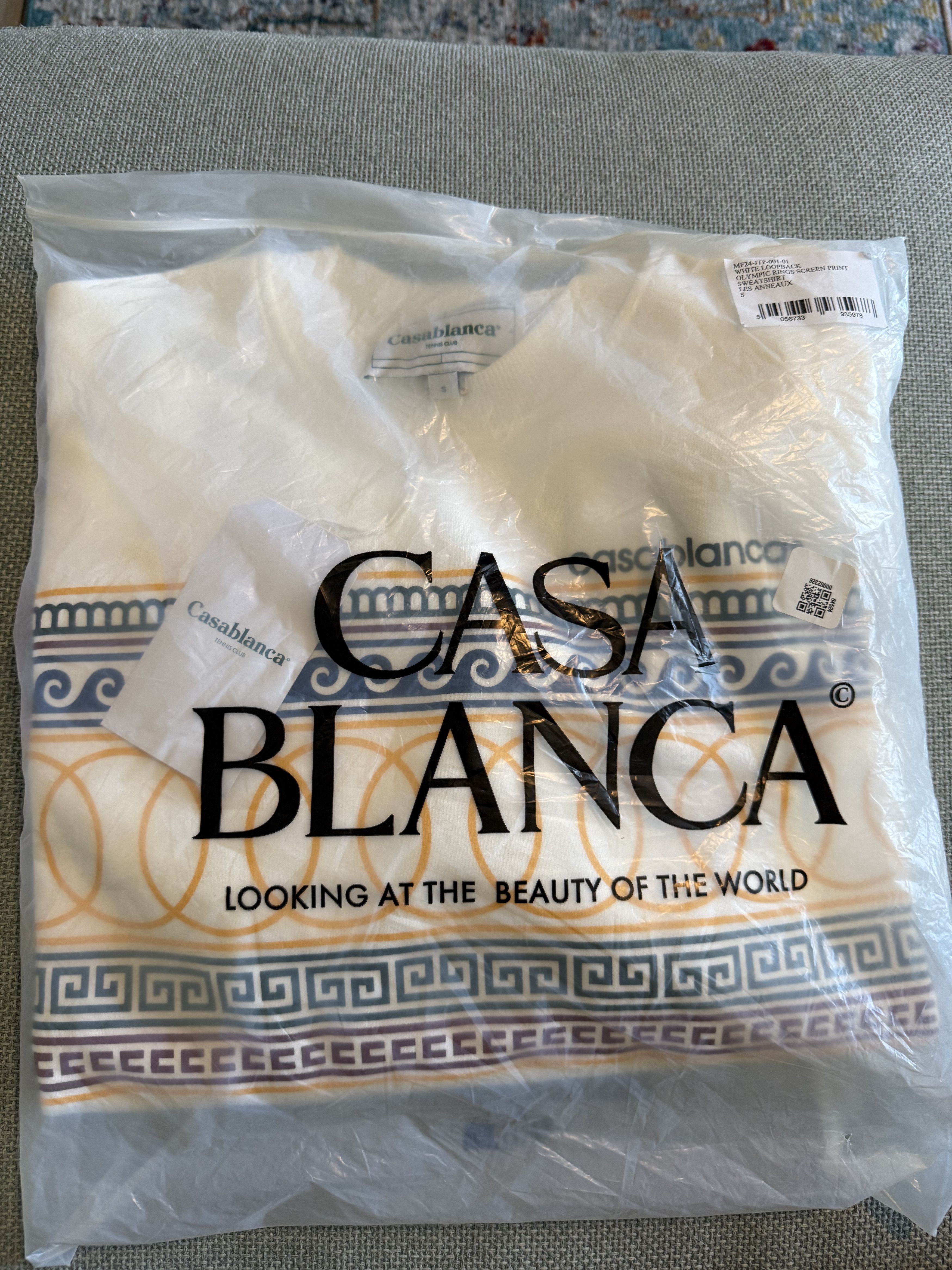 Casablanca *MSG TO OFFER* OLYMPIC RINGS SWEATSHIRT BNWT Size US S / EU 44-46 / 1 - 2 Thumbnail