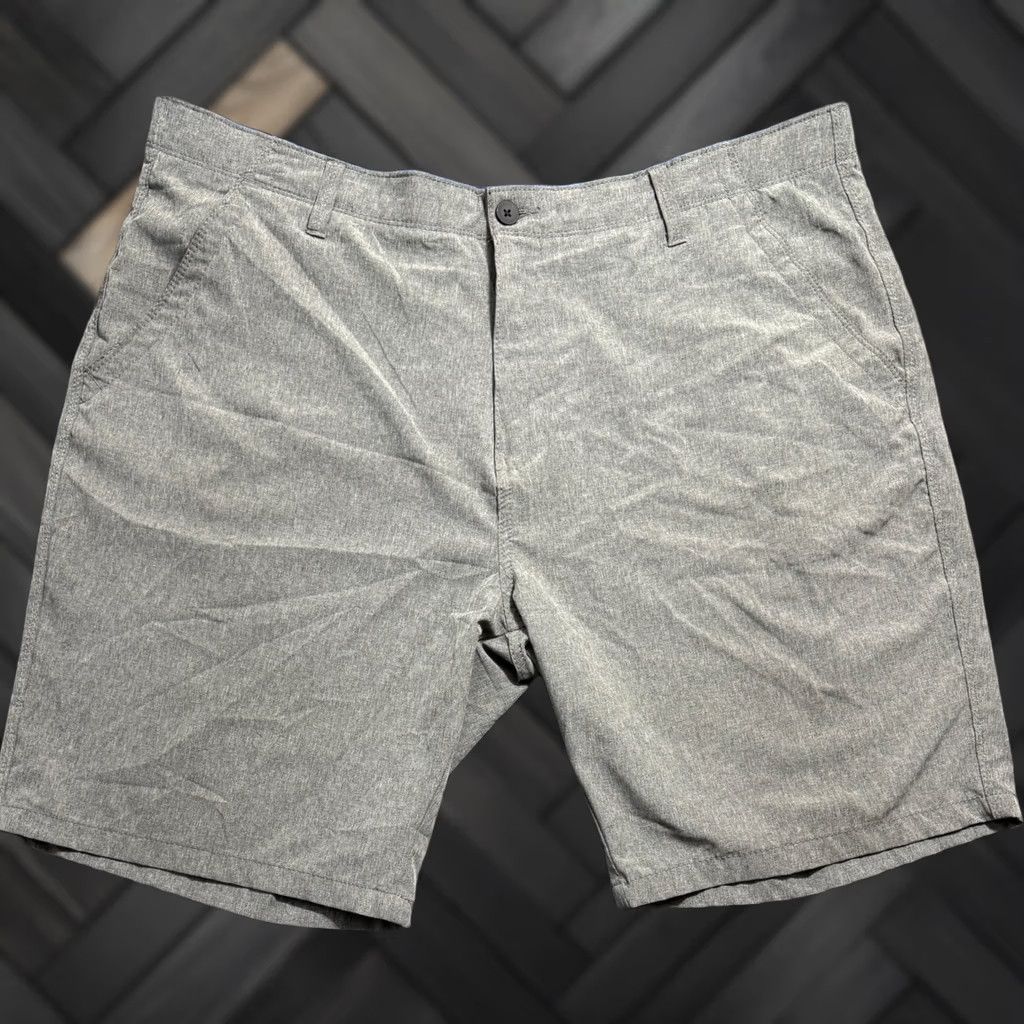 Vintage Denali Mens 40 Hybrid Stretch Performance Shorts Gray Heathered Size US 40 / EU 56 - 1 Thumbnail