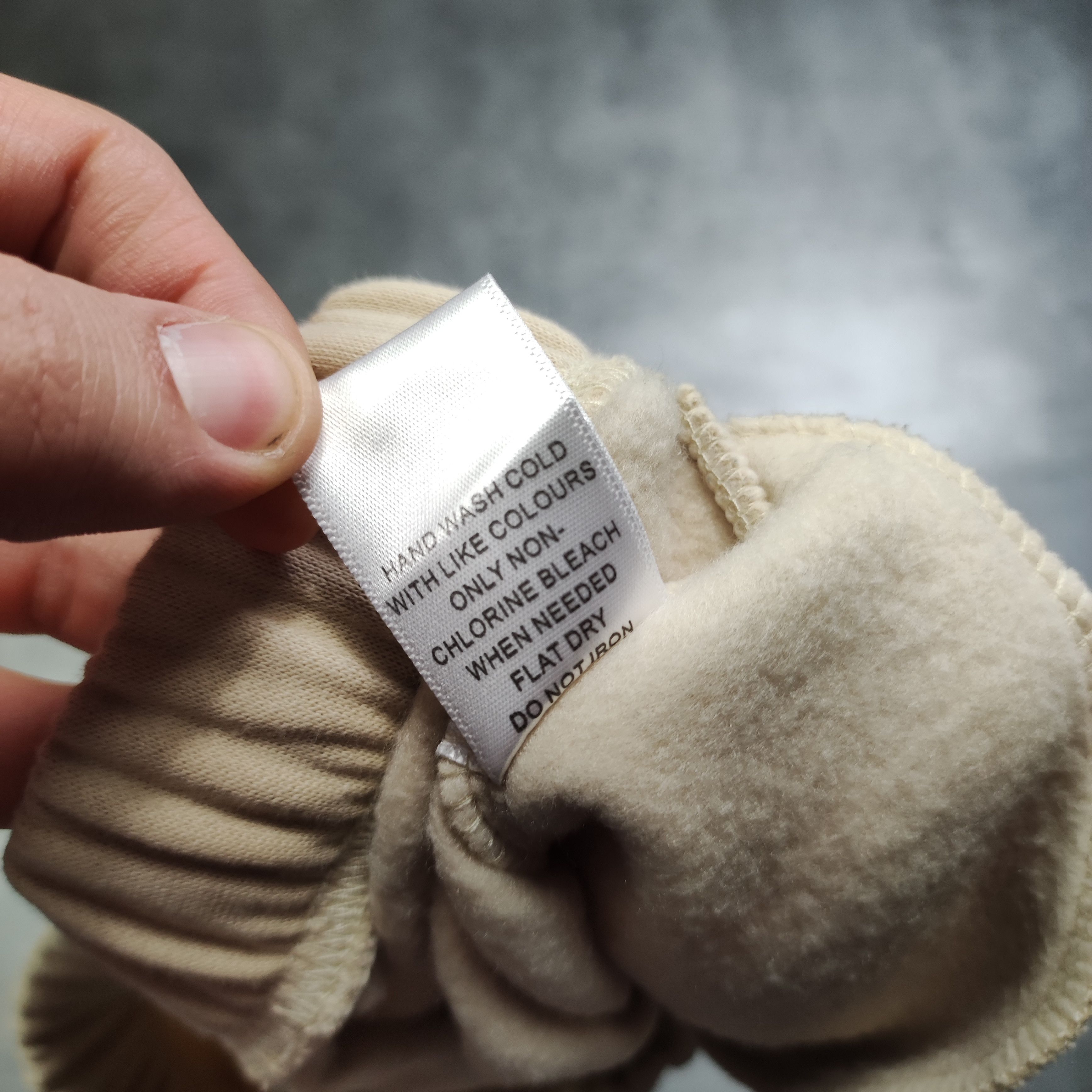 Essentials FOG Fear Of God Essentuals Beige Logo Sweapants Size US 30 / EU 46 - 9 Thumbnail