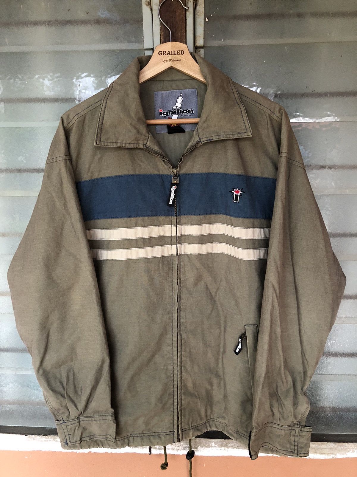 Japanese Brand Vintage Ignition Snowboard Denim Jacket Size US M / EU 48-50 / 2 - 1 Thumbnail