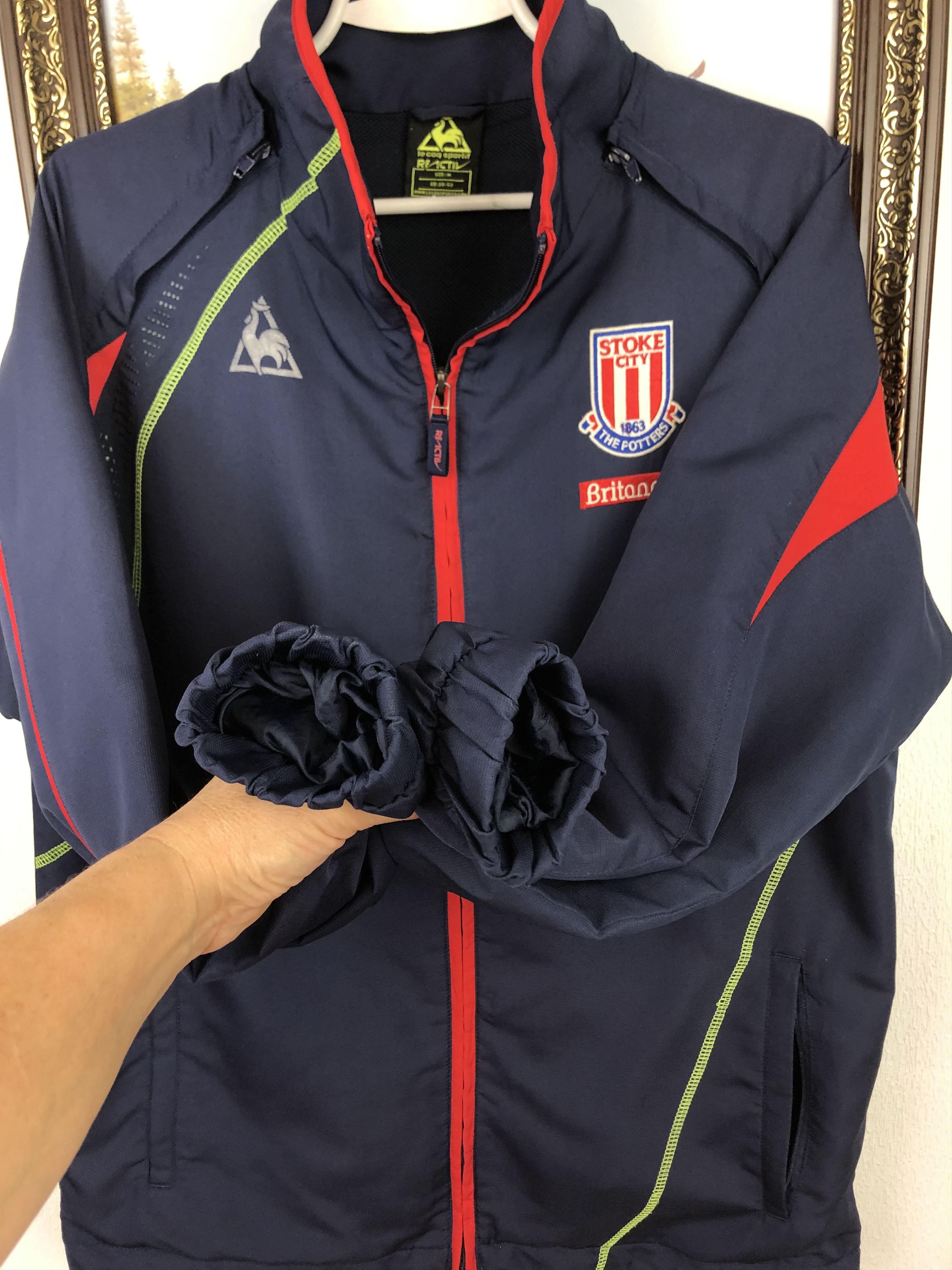 Vintage Vintage Stoke City Football Jacket Soccer Track Top Rare Size US M / EU 48-50 / 2 - 5 Thumbnail