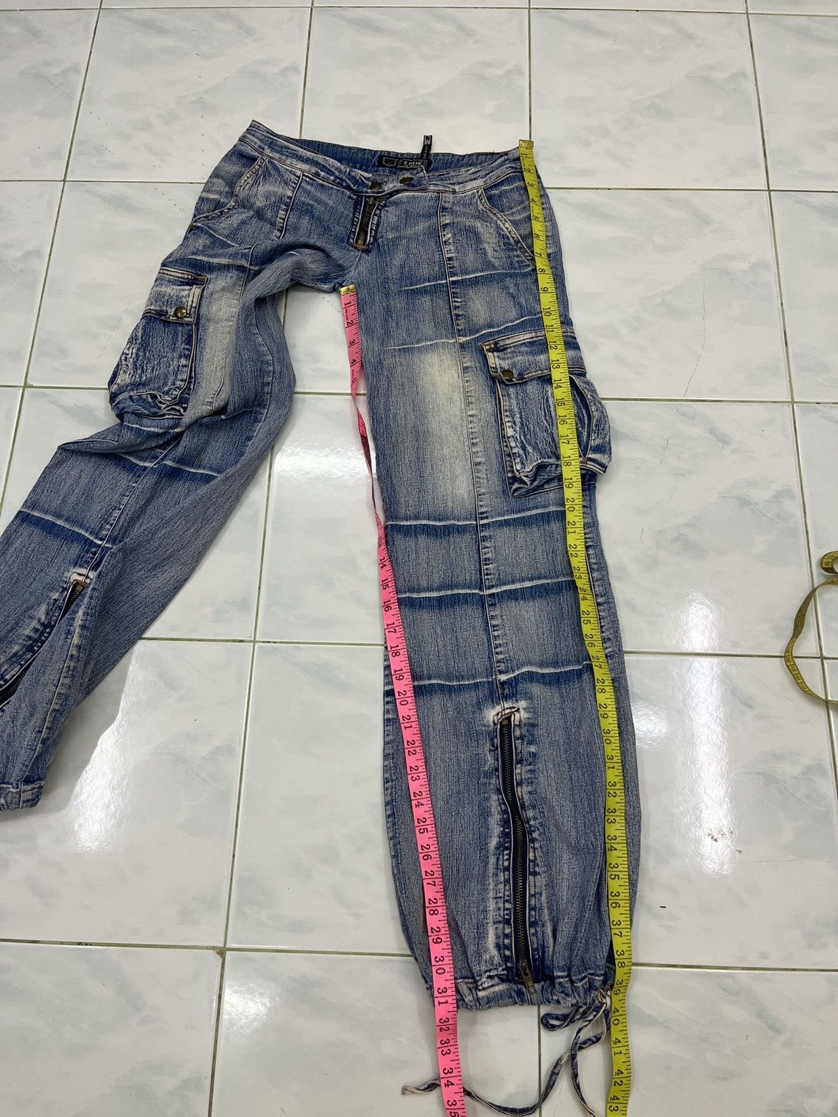 Japanese Brand 🔥🔥🔥HYPE E BANK THE JEANS DENIM Size 29" - 14 Thumbnail