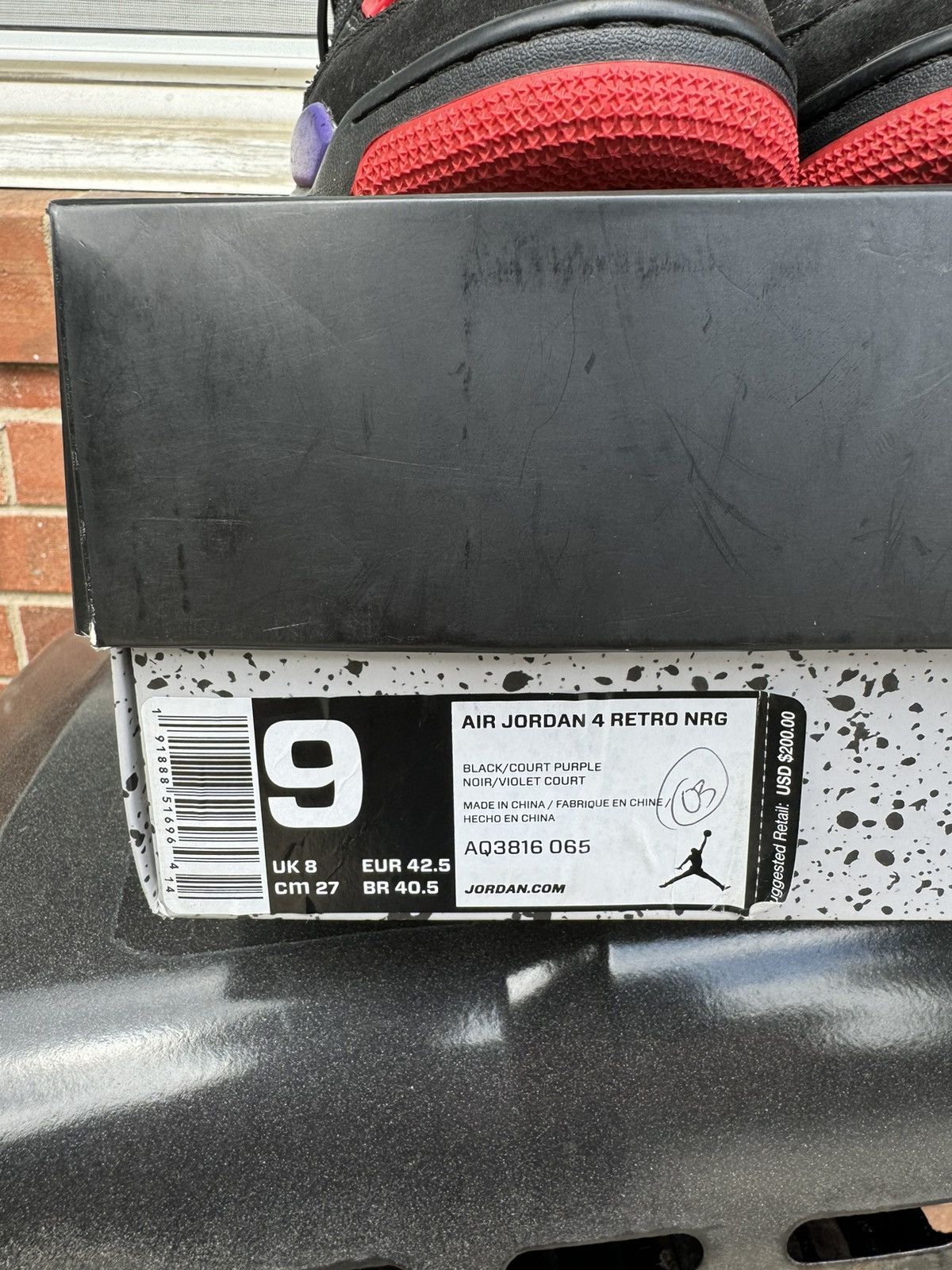 Jordan Brand × Nike Jordan 4 Raptors Size US 9 / EU 42 - 7 Thumbnail