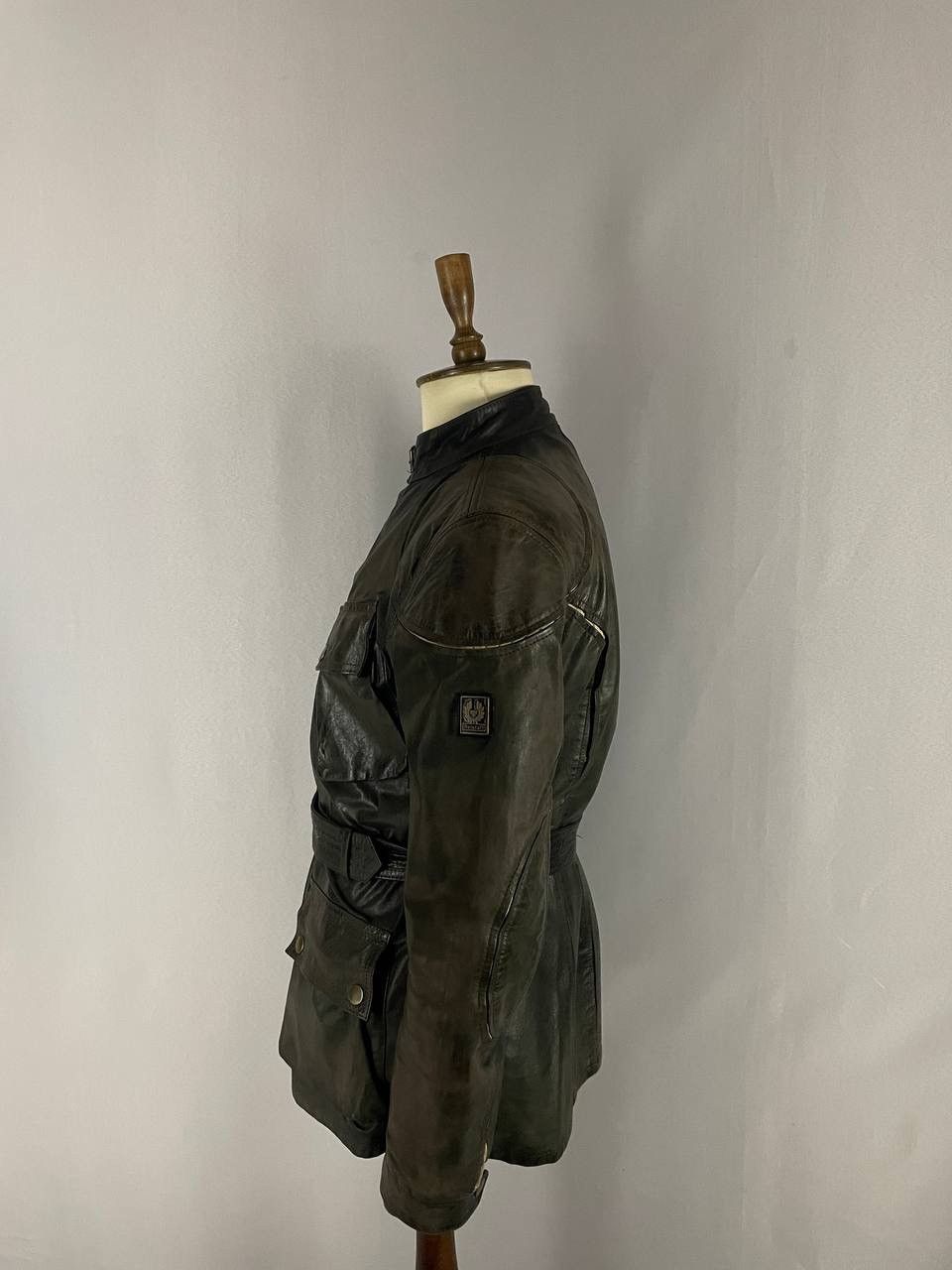 Belstaff Belstaff Leather Biker Jacket Size US XL / EU 56 / 4 - 5 Thumbnail