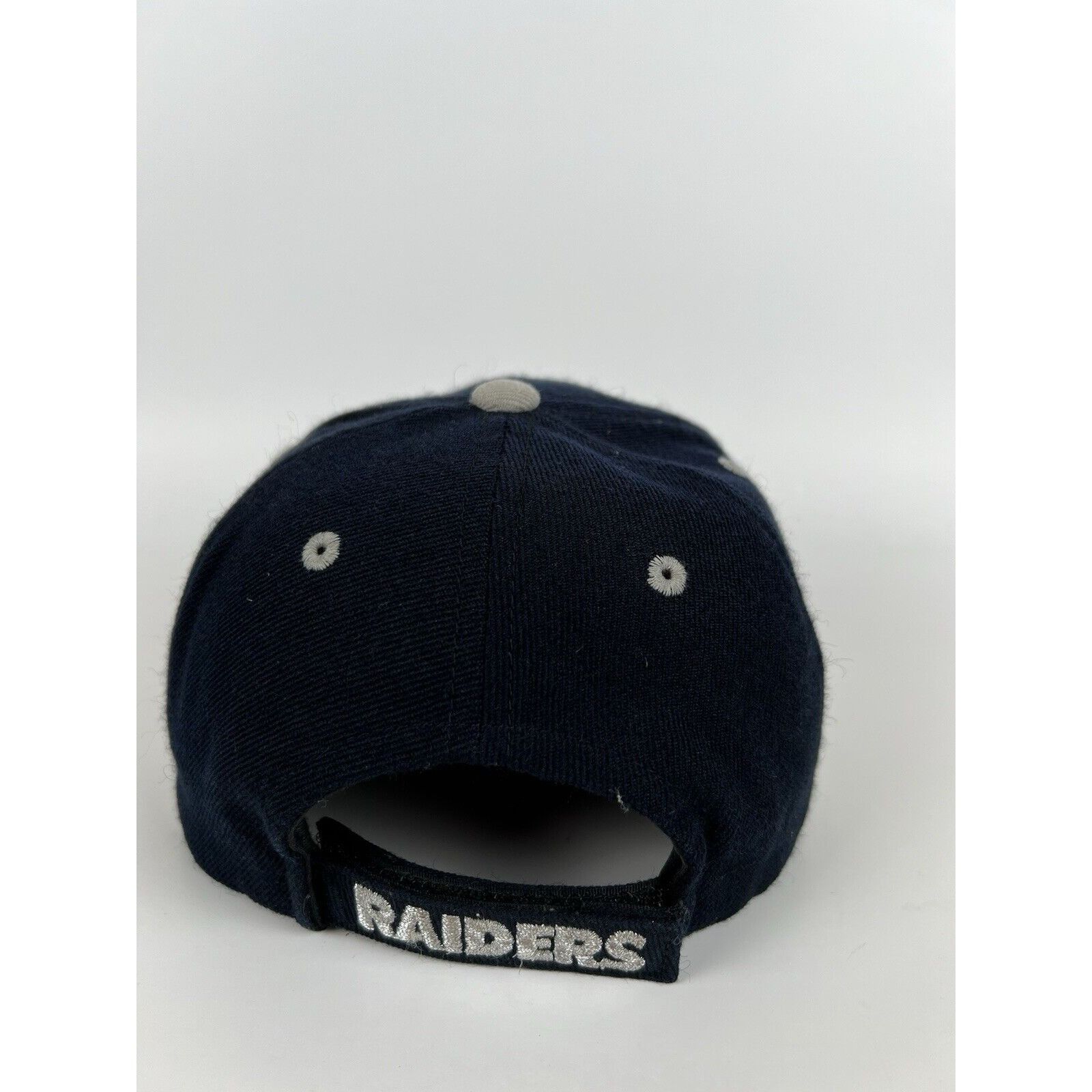 American Needle Vintage Oakland Raiders Strapback Hat American Needle Hook Size ONE SIZE - 4 Thumbnail