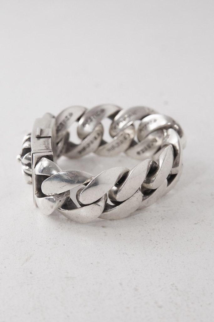 Chrome Hearts 9 Link Classic XL Cross Box ID bracelet Size ONE SIZE - 6 Thumbnail