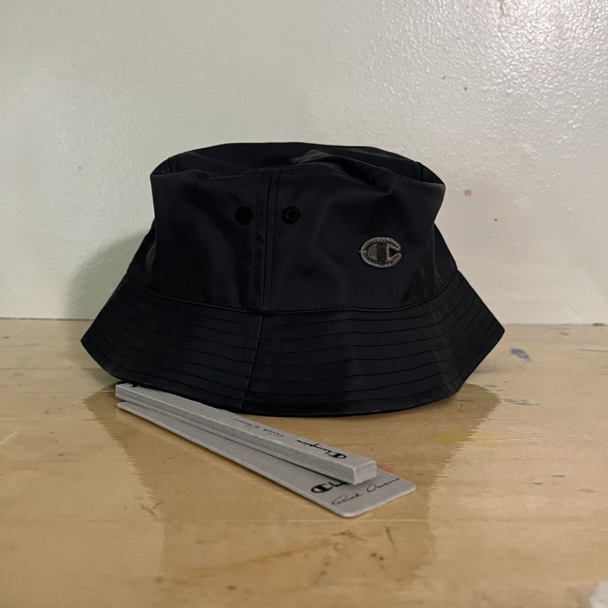 Champion × Rick Owens Nylon Bucket Hat (original release) Size ONE SIZE - 2 Thumbnail