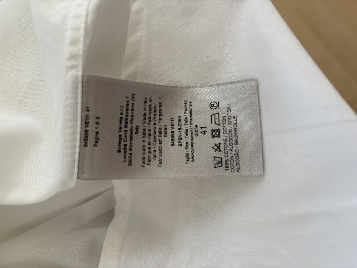 Bottega Veneta Bottega Veneta Plissé Button Up Shirt Size US L / EU 52-54 / 3 - 4 Thumbnail