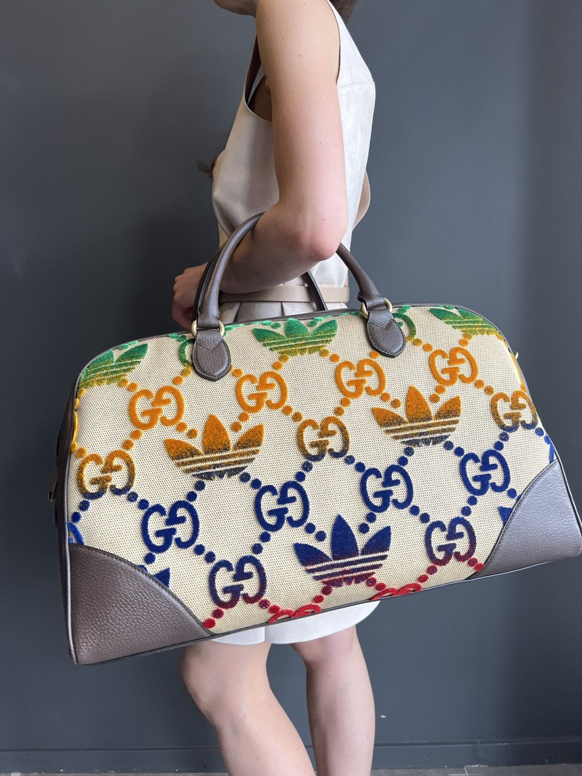 Adidas × Gucci 💥LIMITED💥Gucci X Adidas LARGE Duffle bag Size ONE SIZE - 1 Thumbnail