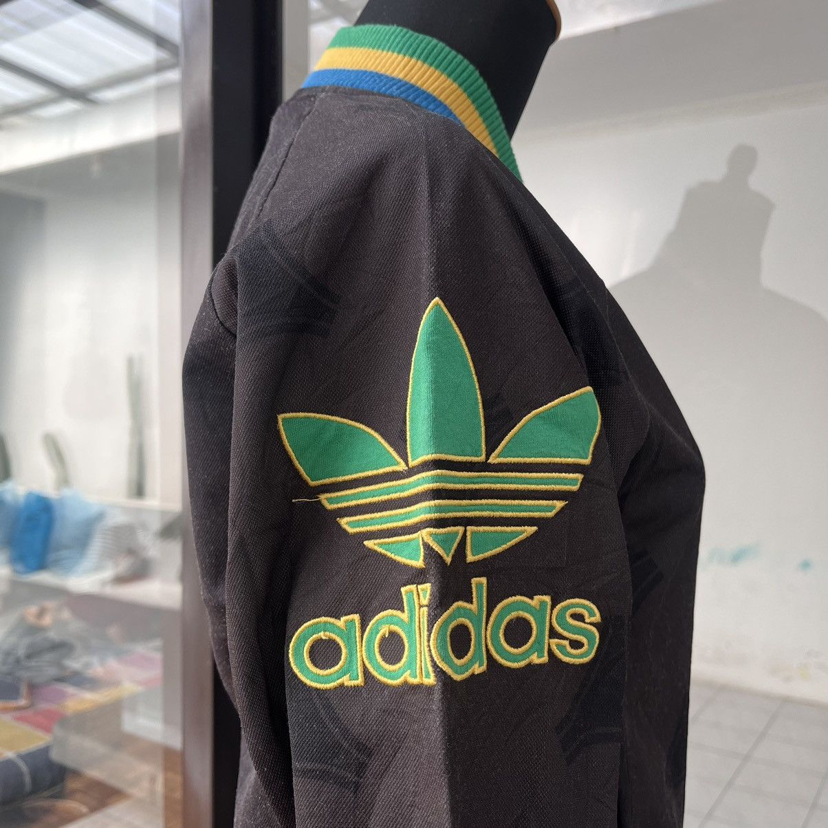 Adidas RARE🔥 Adidas Retro Brazil World Cup Tracktop Size US XS / EU 42 / 0 - 5 Thumbnail