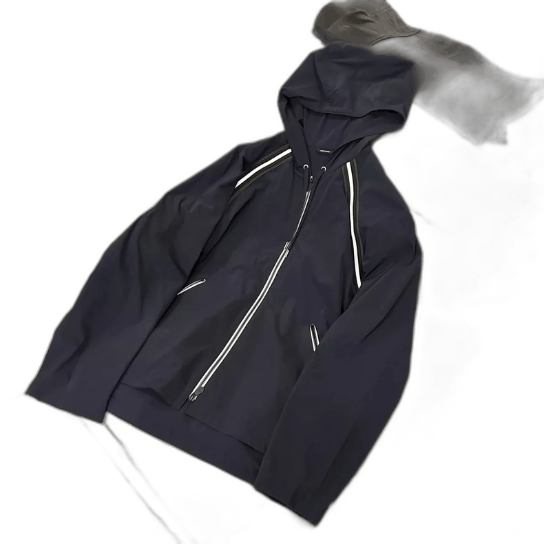 Hermes HERMES Lightweight Jacket with Hood, Size 52 Size US XXL / EU 58 / 5 - 1 Thumbnail