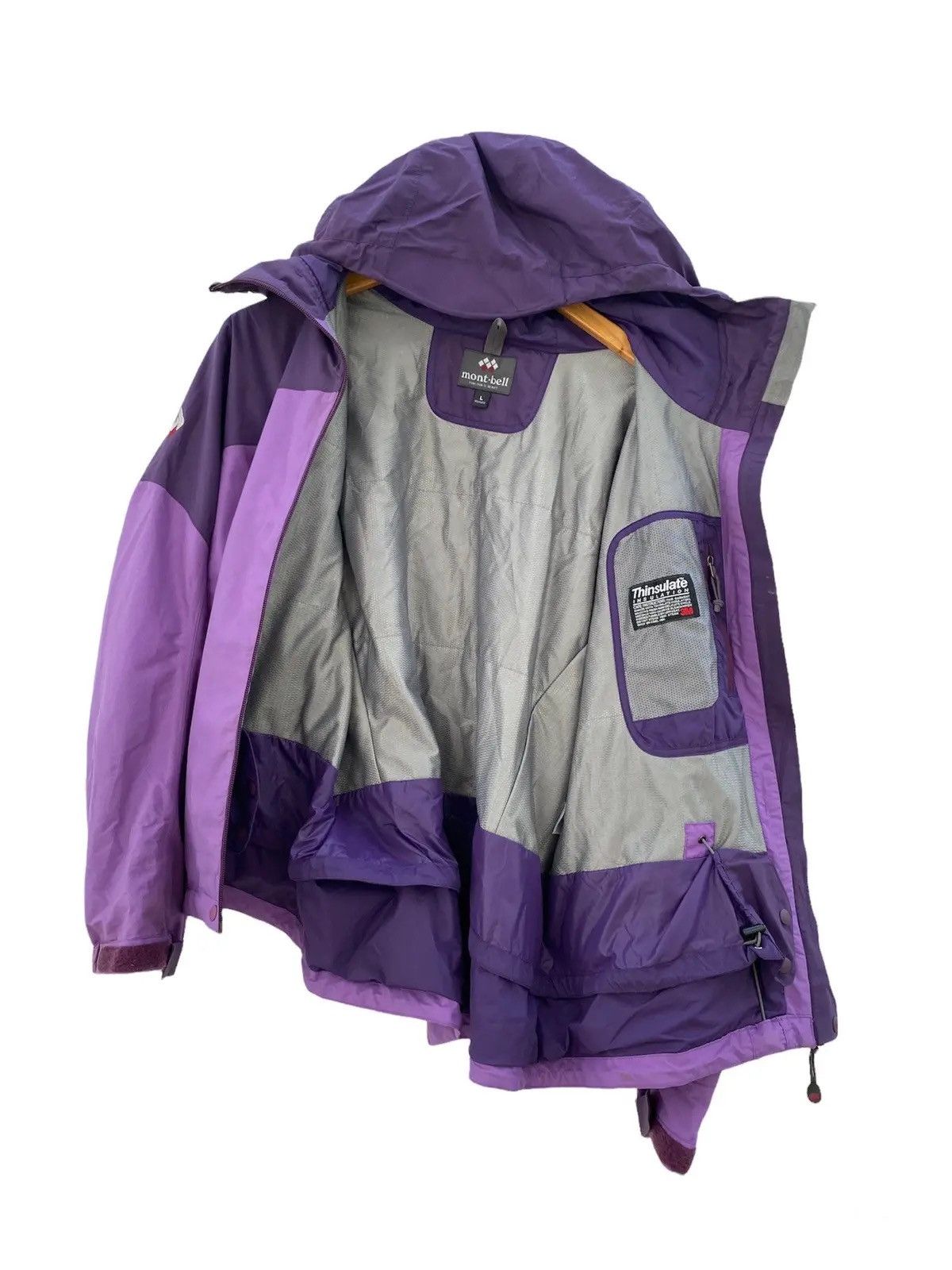 Goretex Montbell Goretex Windbreaker Jacket Light Color Design Size US L / EU 52-54 / 3 - 2 Thumbnail