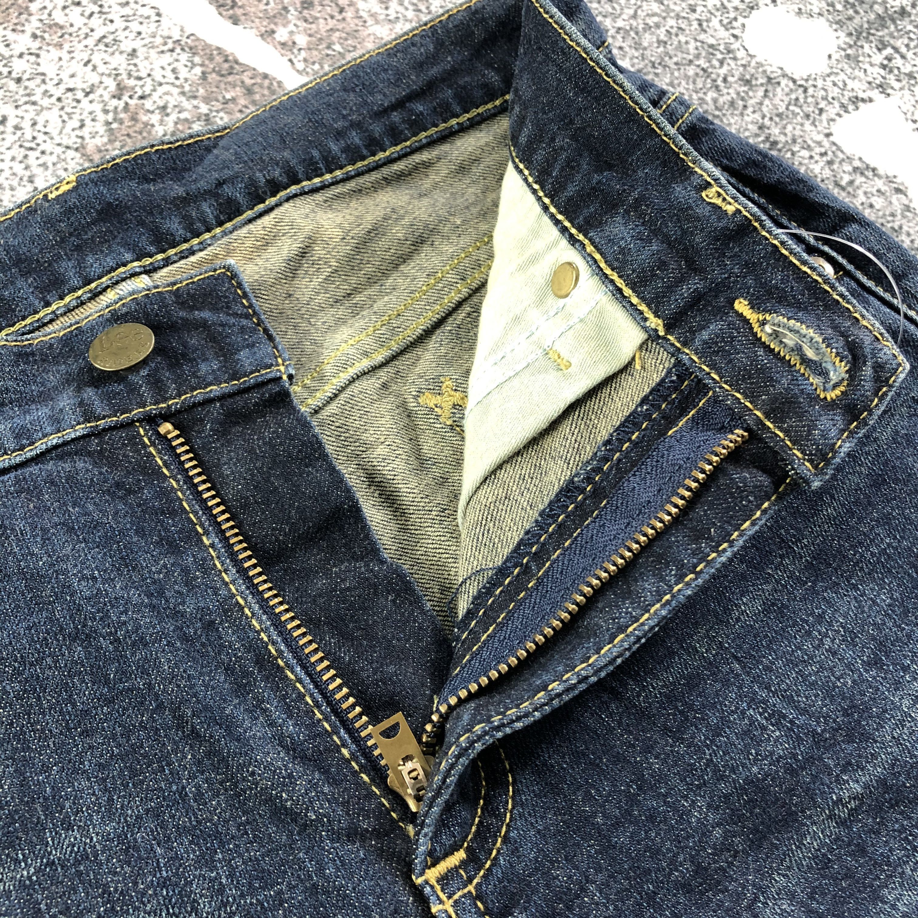 Lee Lee Riders Jeans Dark Wash Denim KJ1868 Size US 28 / EU 44 - 7 Thumbnail