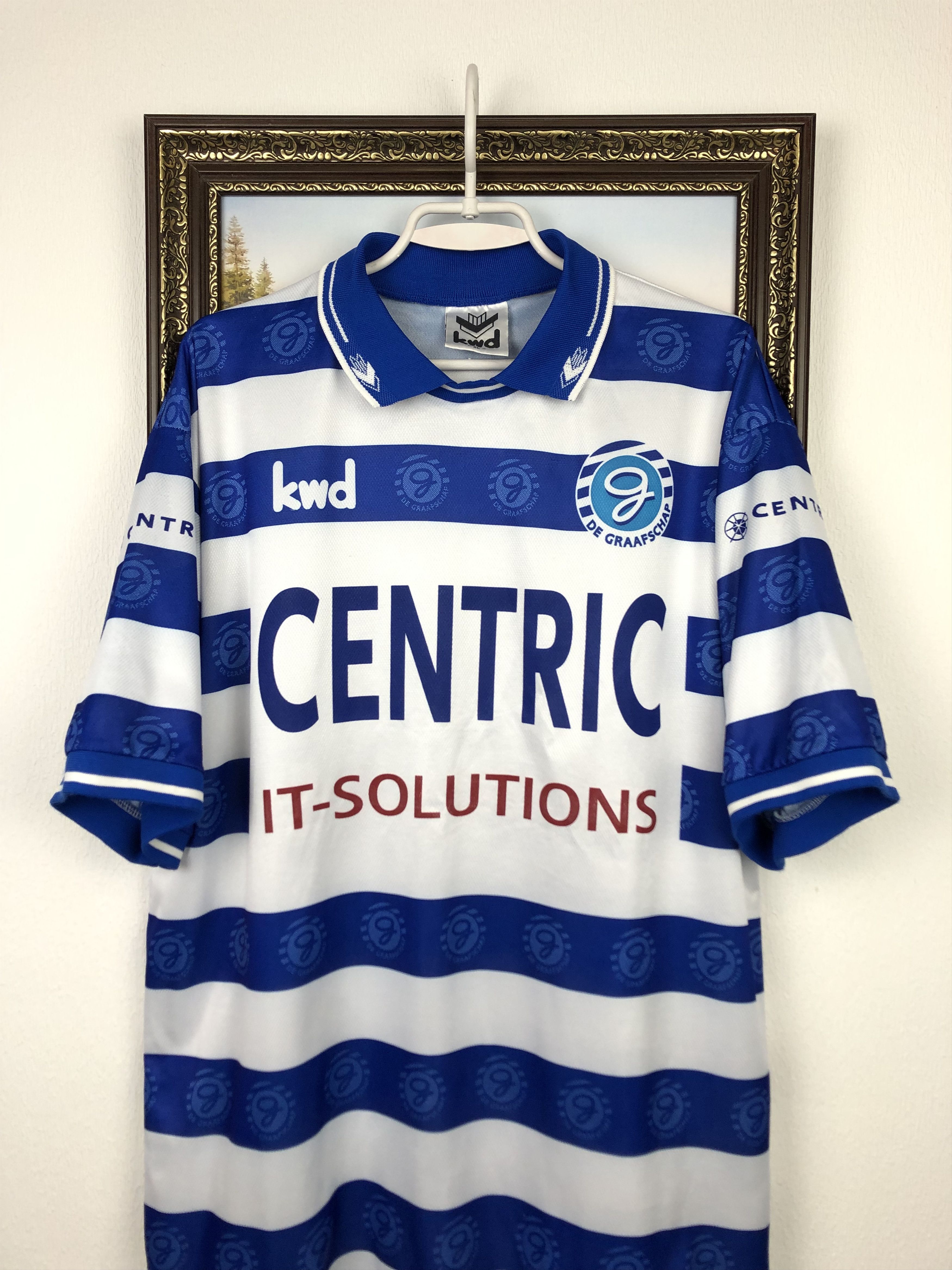 Vintage De Graafschap football shirt Soccer Jersey Player Issue Size US XL / EU 56 / 4 - 2 Thumbnail