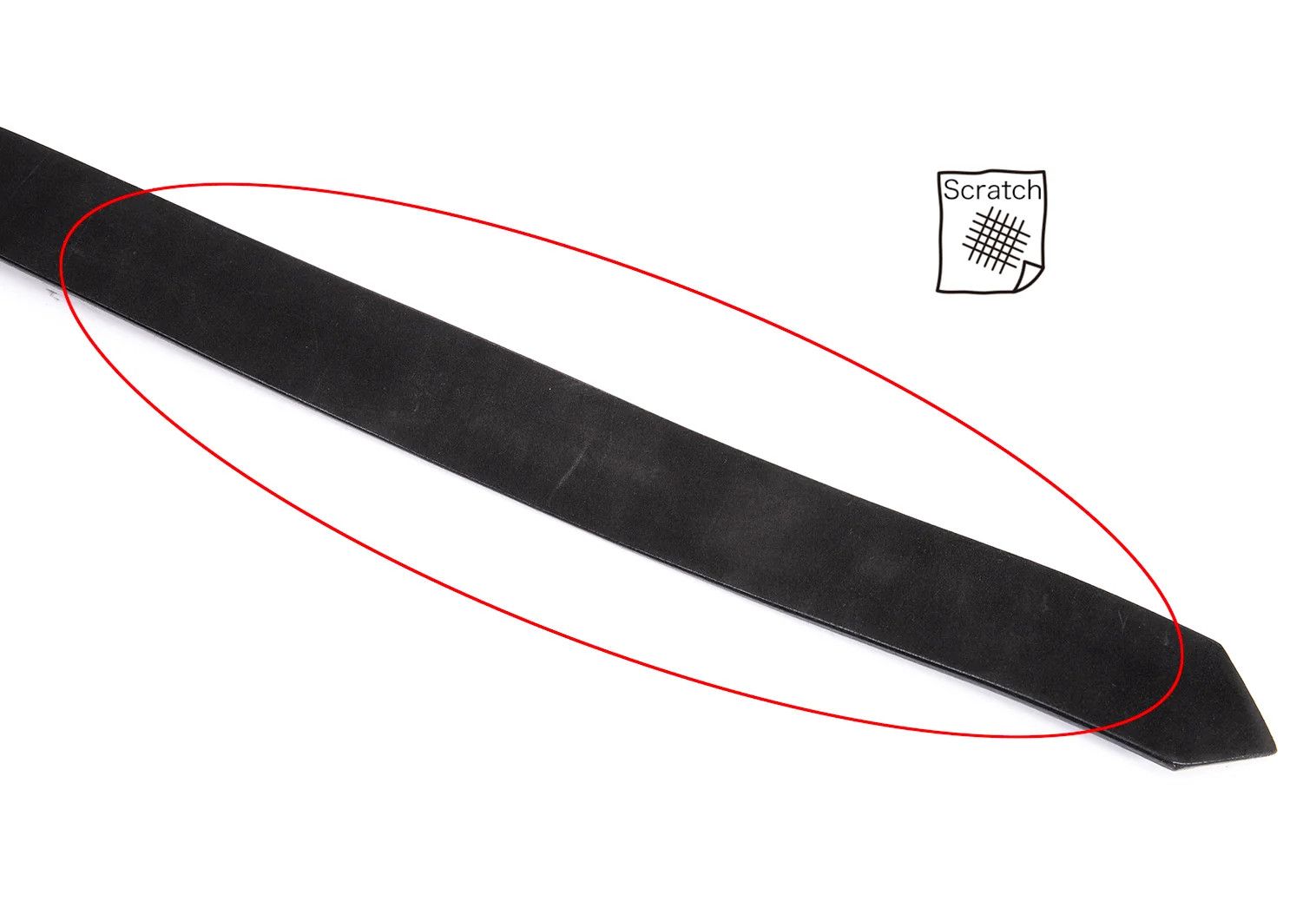 Jean Paul Gaultier Broken Logo Buckle Leather Belt in Black Size ONE SIZE - 5 Thumbnail