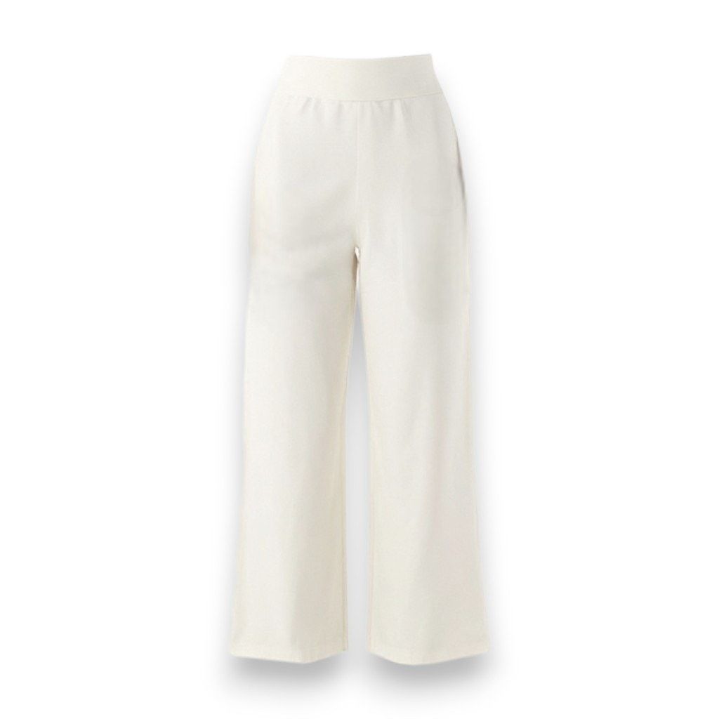 WHBM Ivory Wide Leg Dress Pants Size 12