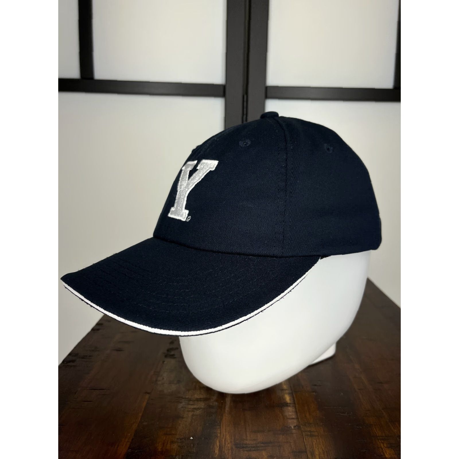 Port Authority Port Authority Letter Y Hat Cap Strap Back Adult One Size Blue Polyester Blend Size ONE SIZE - 4 Thumbnail