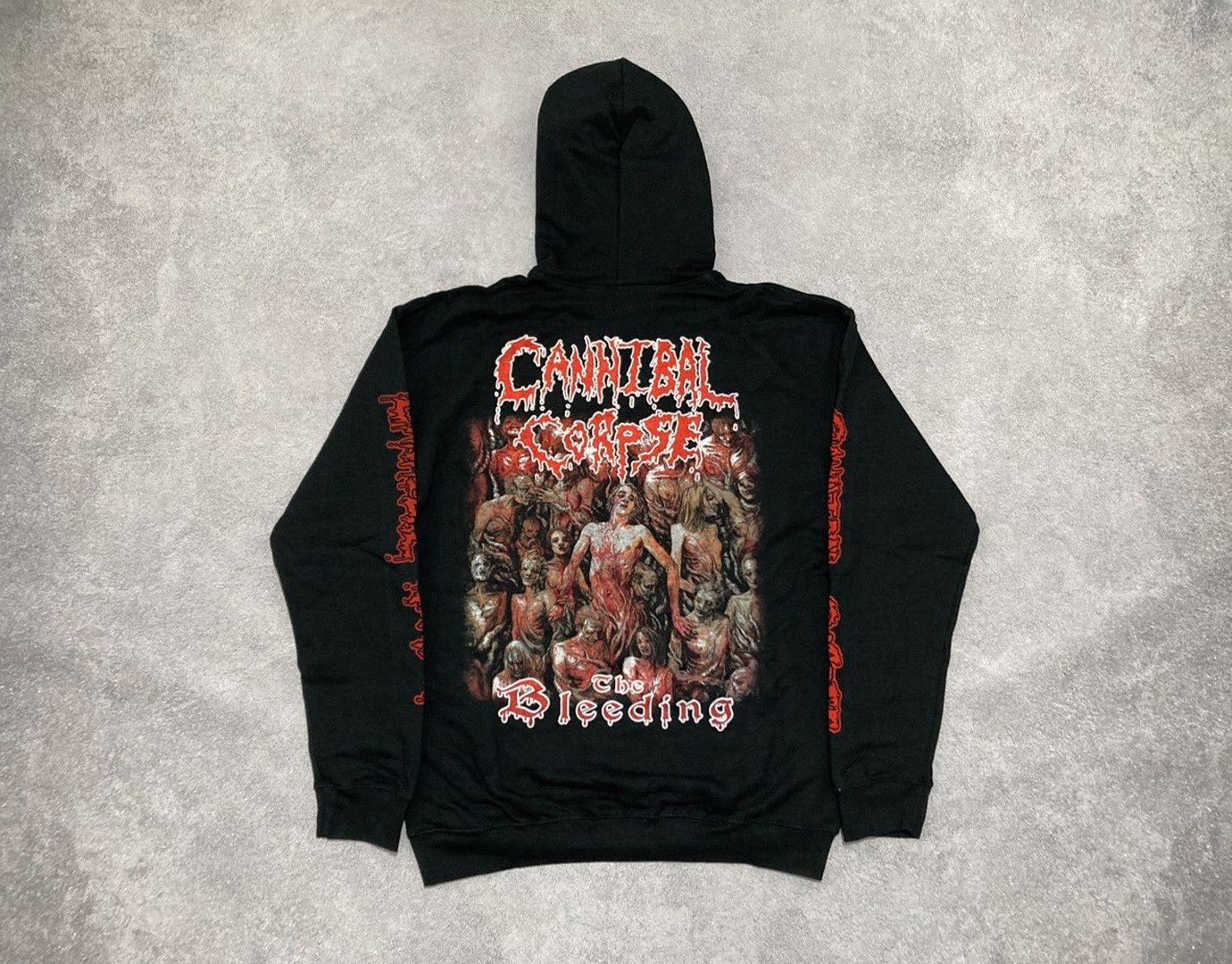 Band Tees Hoodie Cannibal Corpse - The Bleeding - death metal Size US M / EU 48-50 / 2 - 1 Thumbnail